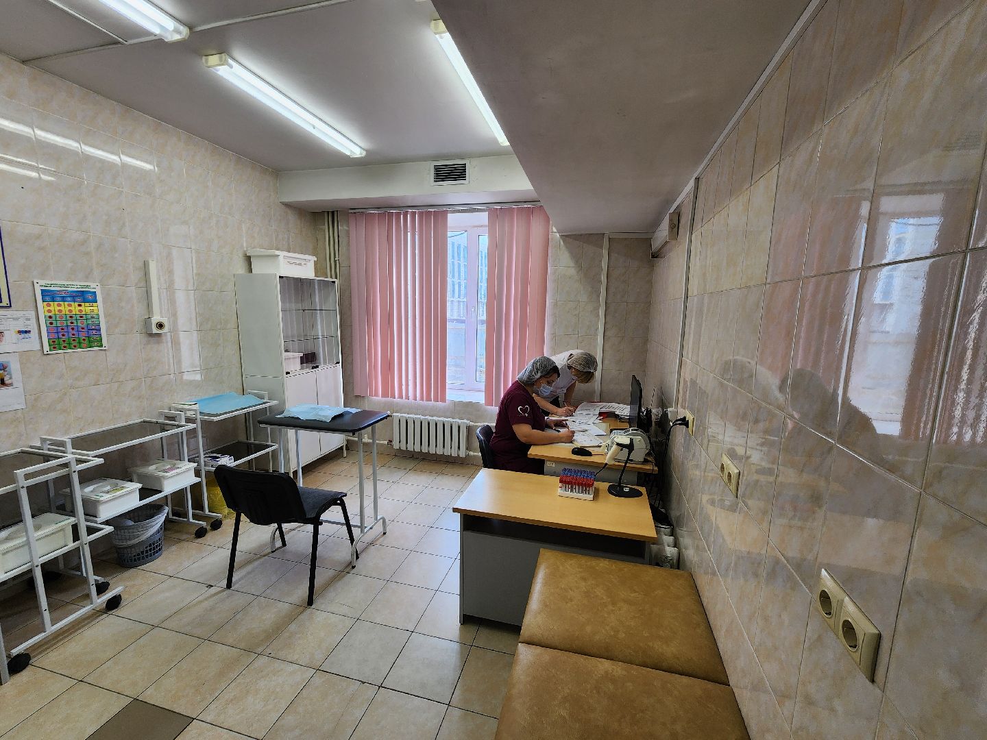 Чехов, Чеховская больница, женская консультация, кабинет забора крови, процедурный кабинет, анализы, график работы, часы приема, расписание, изменение,