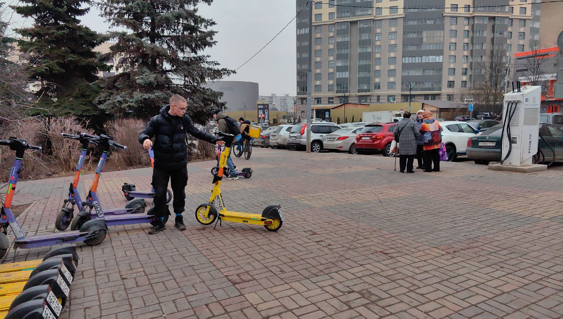 кикшеринг, парковка, сим, пдд, приложение,