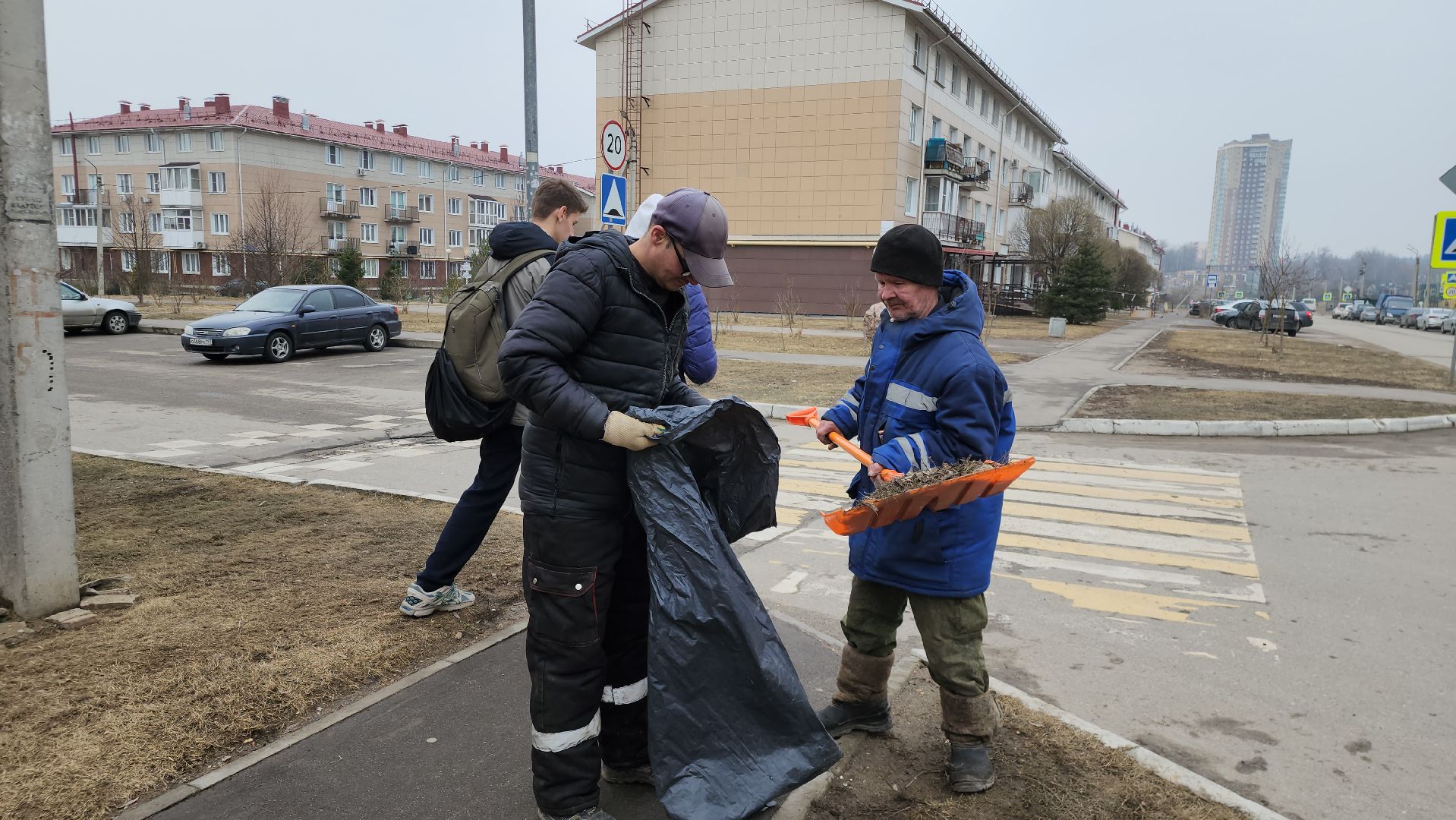 уборка улиц, Истра, Благоустройство,