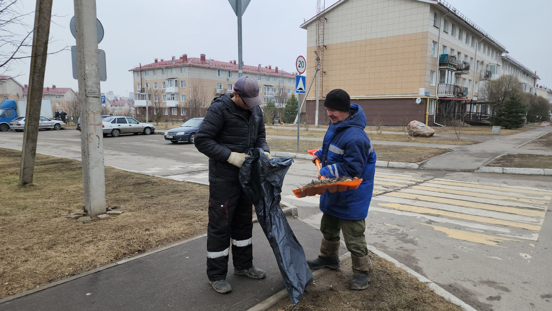 уборка улиц, Истра, Благоустройство,