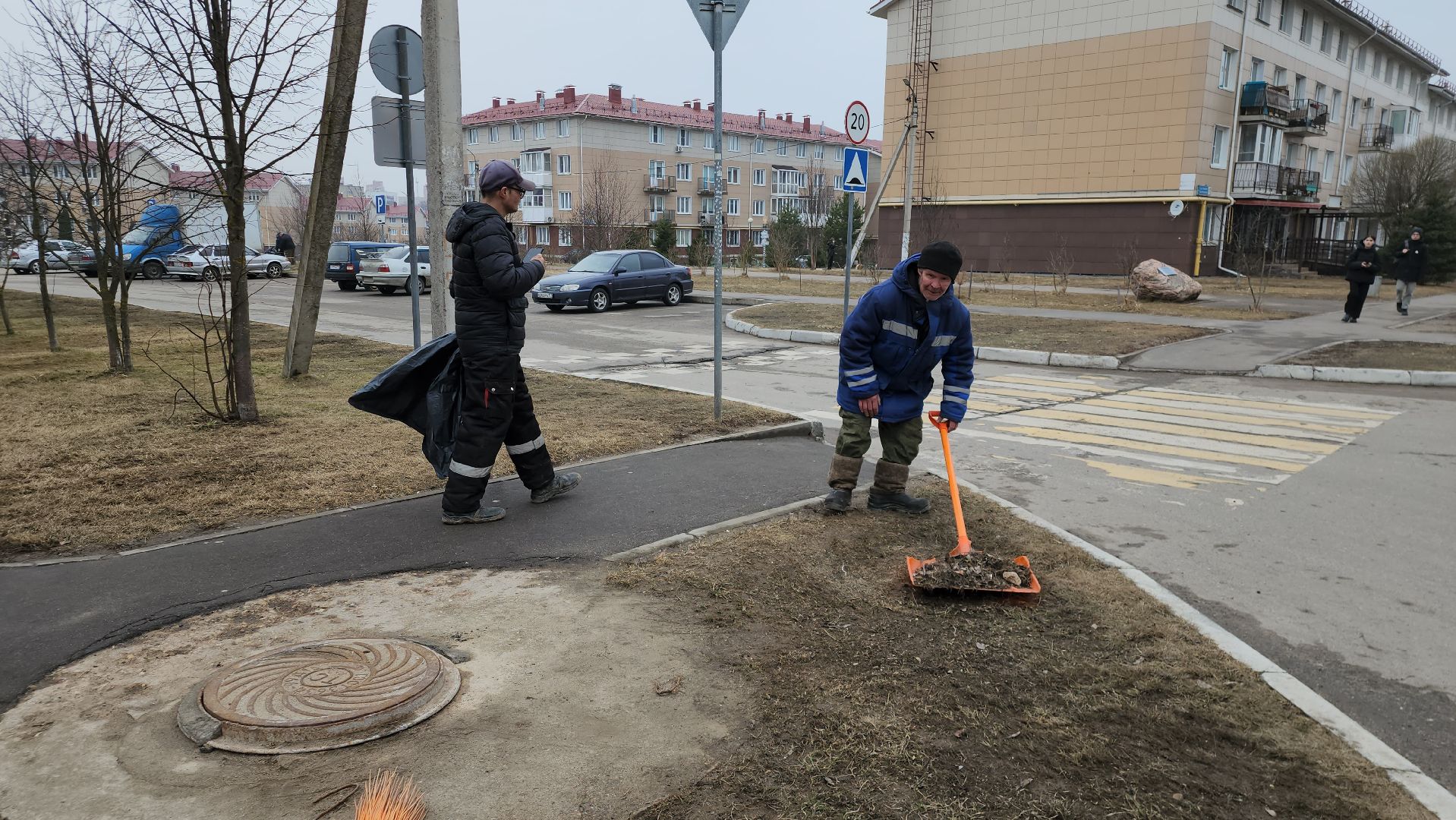 уборка улиц, Истра, Благоустройство,