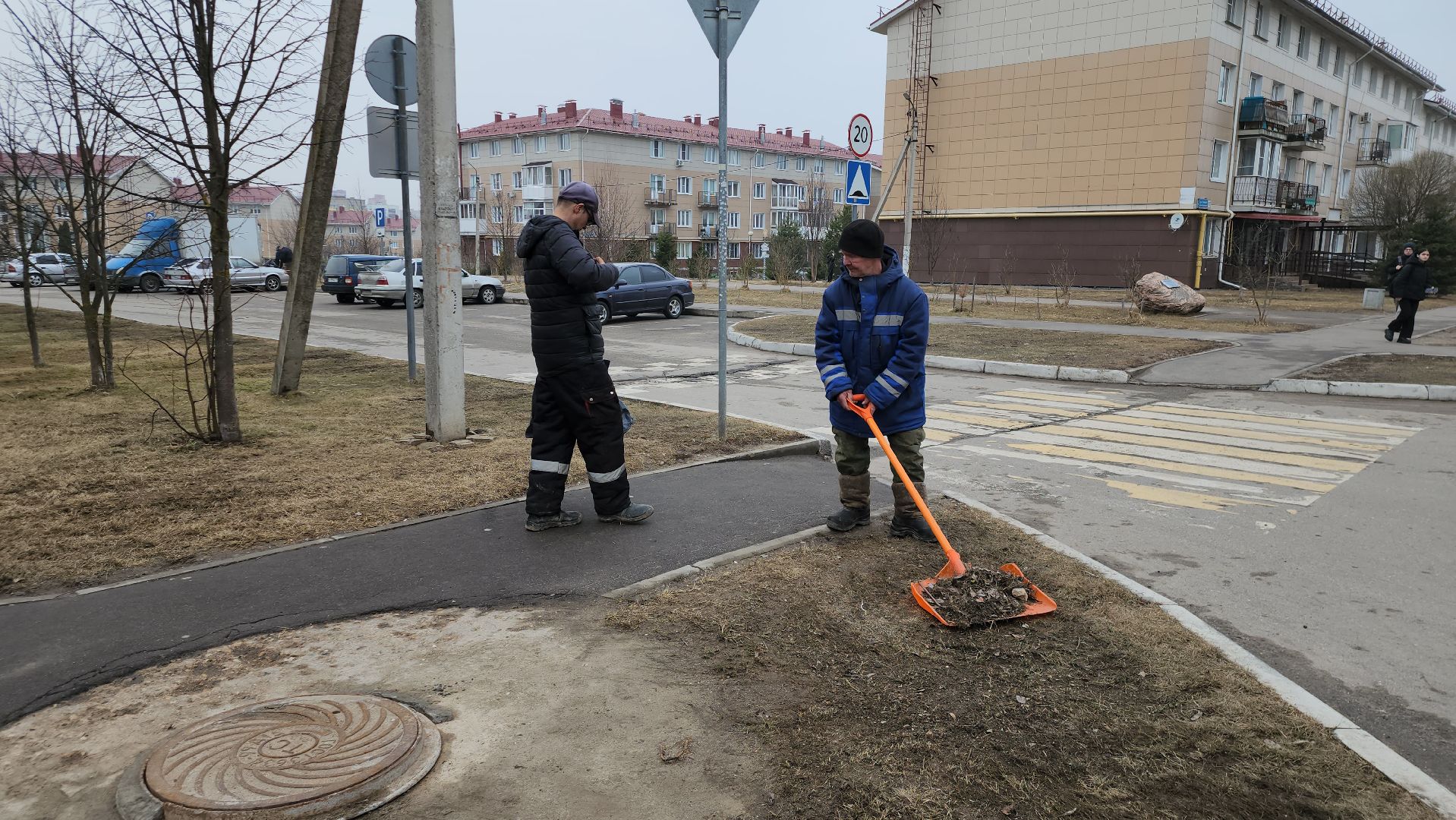 уборка улиц, Истра, Благоустройство,