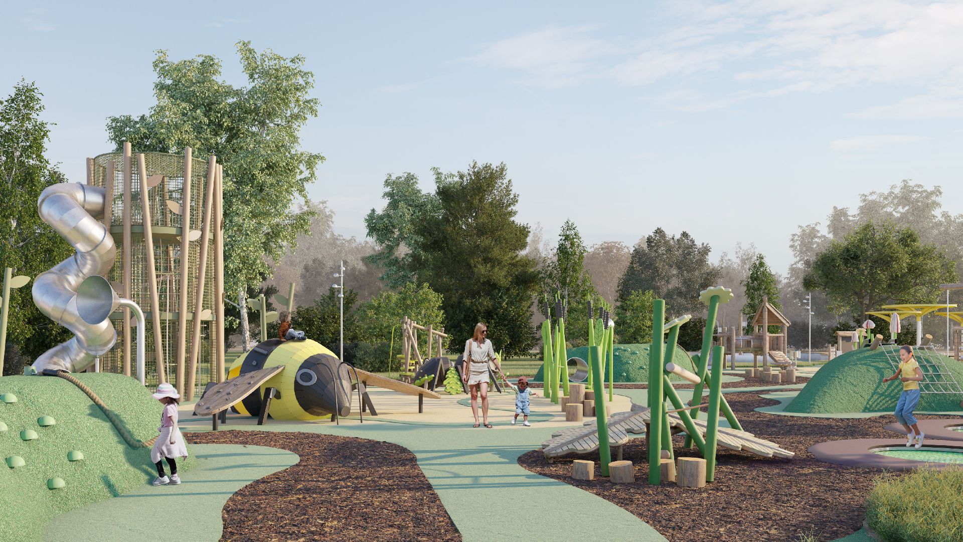 Коломна, благоустройство, парки подмосковья,