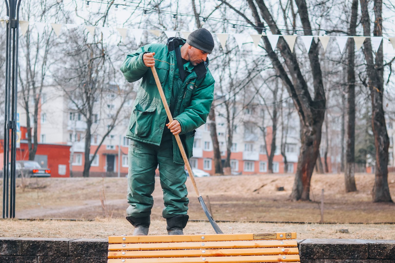 Клин, общество, благоустройство, ЖКХ, уборка городских территорий,