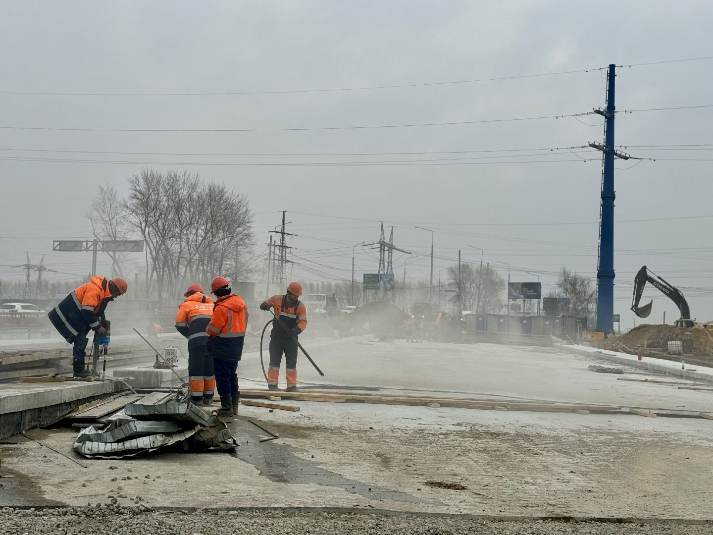 реконструкция каширского шоссе, стройтрансгаз, ленинский городской округ,