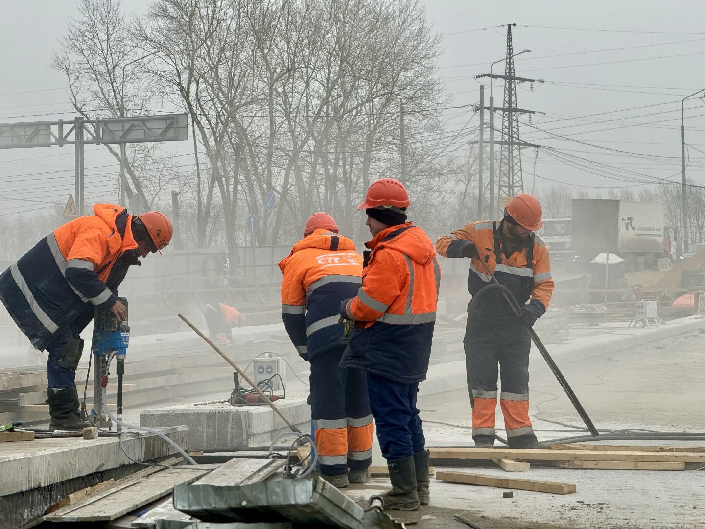 реконструкция каширского шоссе, стройтрансгаз, ленинский городской округ,