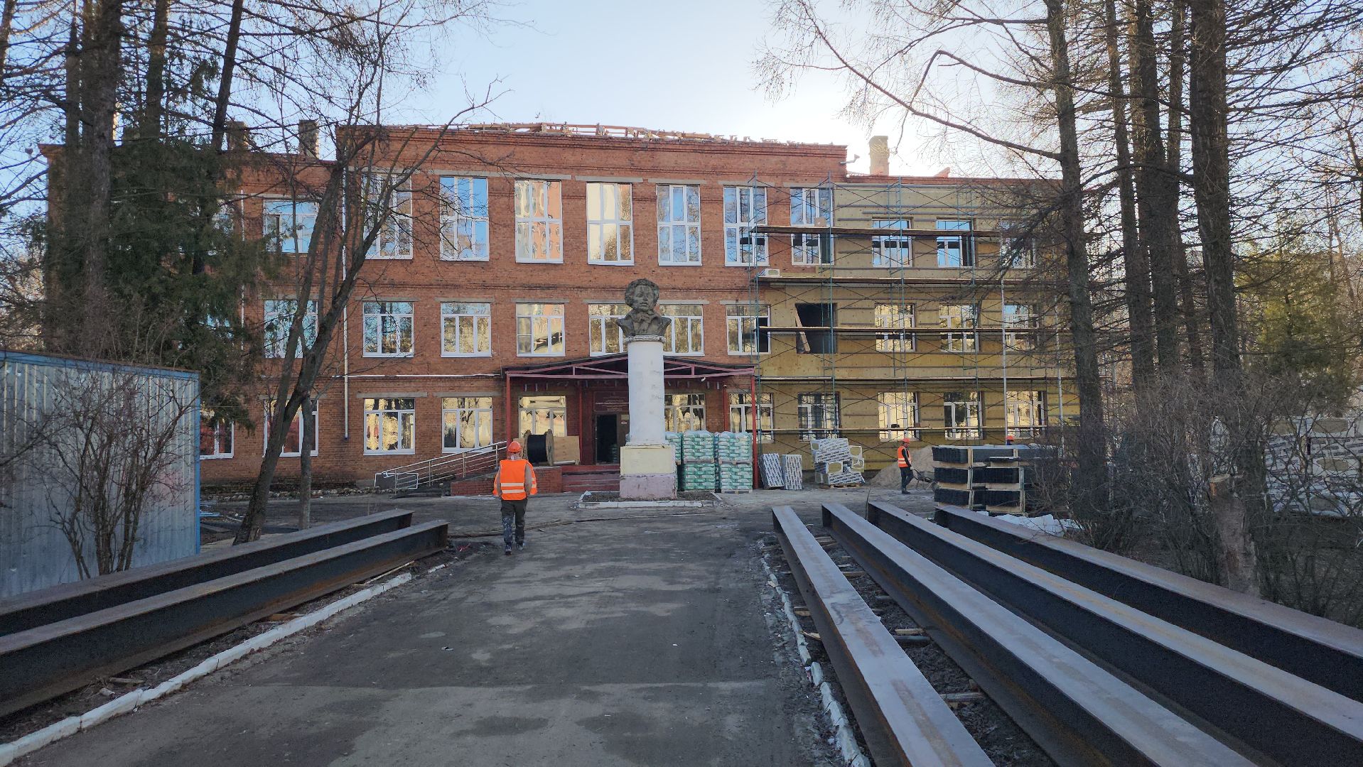 серпухов, школа 6, улица водонапорная, капитальный ремонт школы,