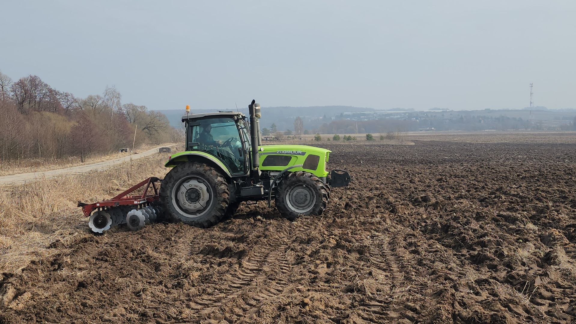 серпухов, деревня игумново, сельское хозяйство, начало посевной, ооотуровский,