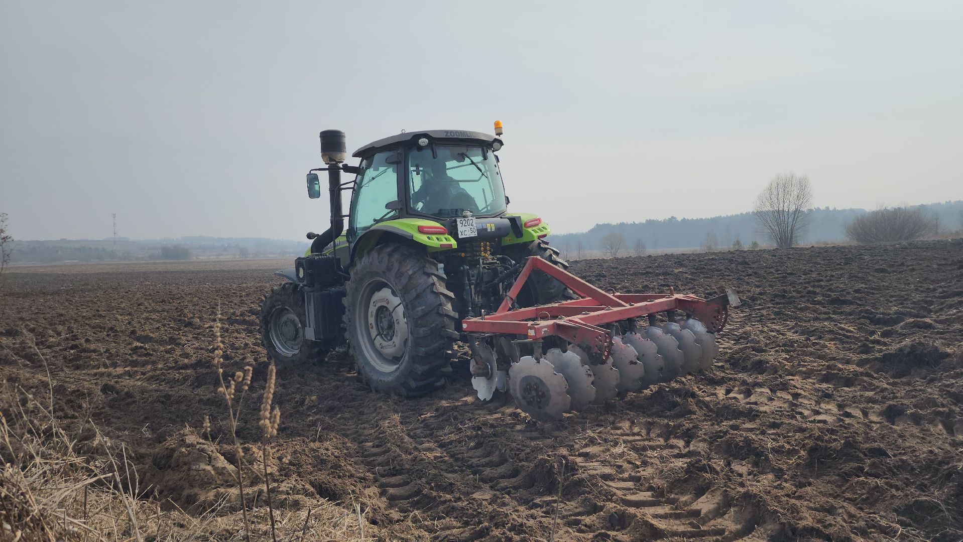 серпухов, деревня игумново, сельское хозяйство, начало посевной, ооотуровский,