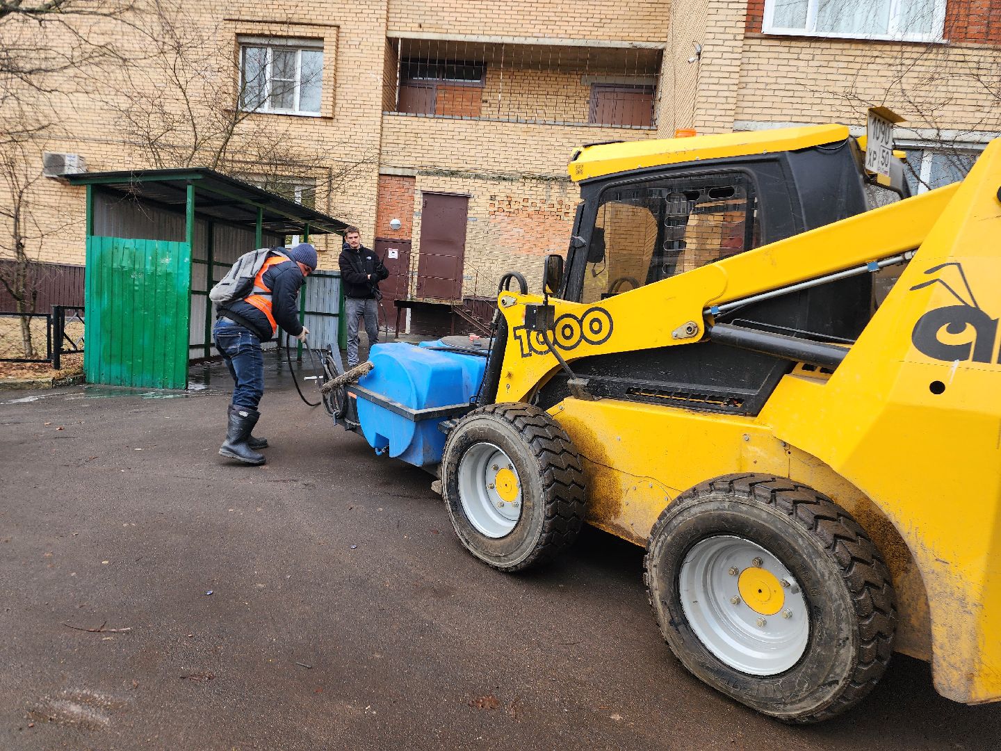 фрязино, уборка города, мусорные площадки,