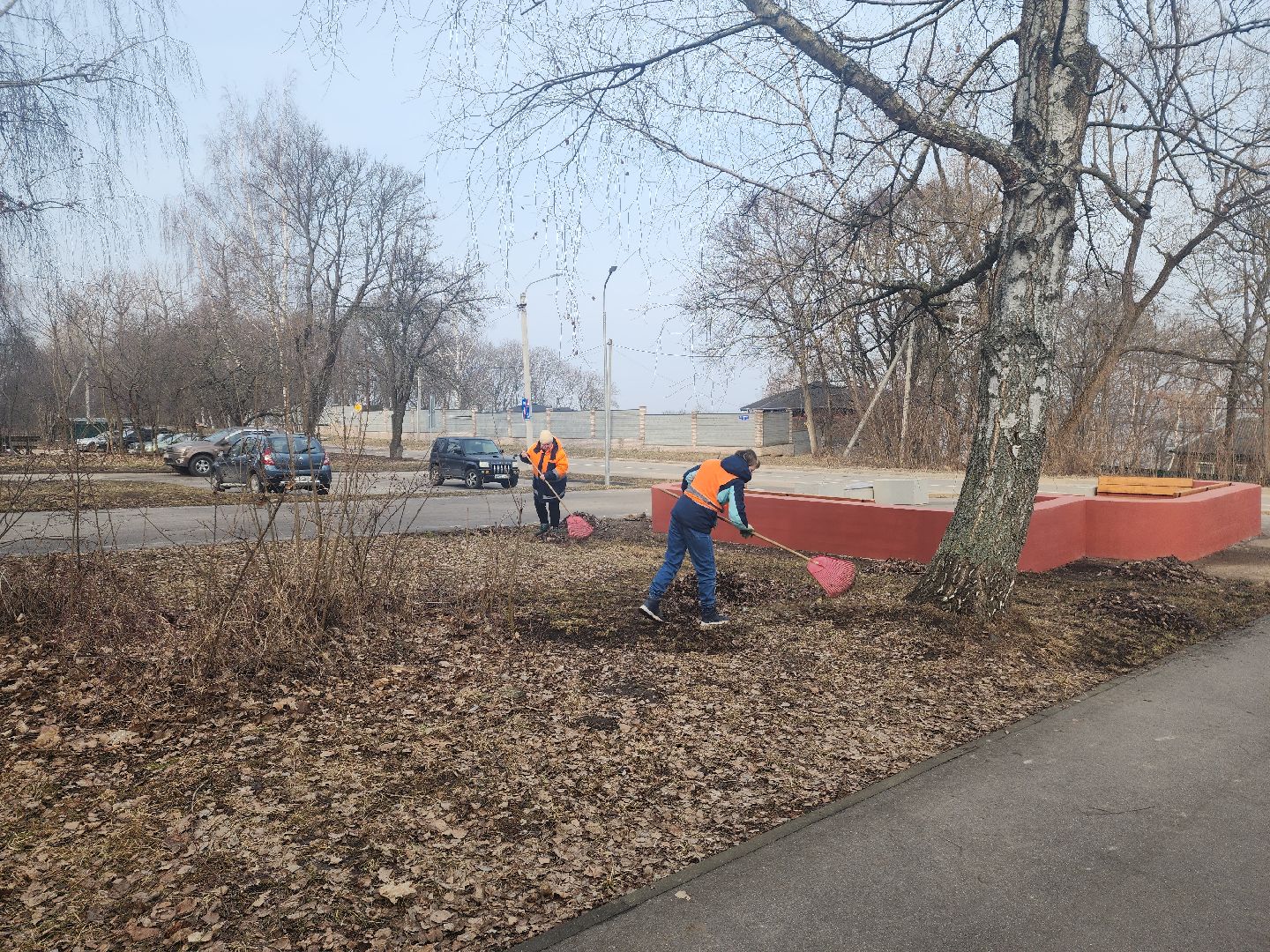 пущино, серпухов, уборка,