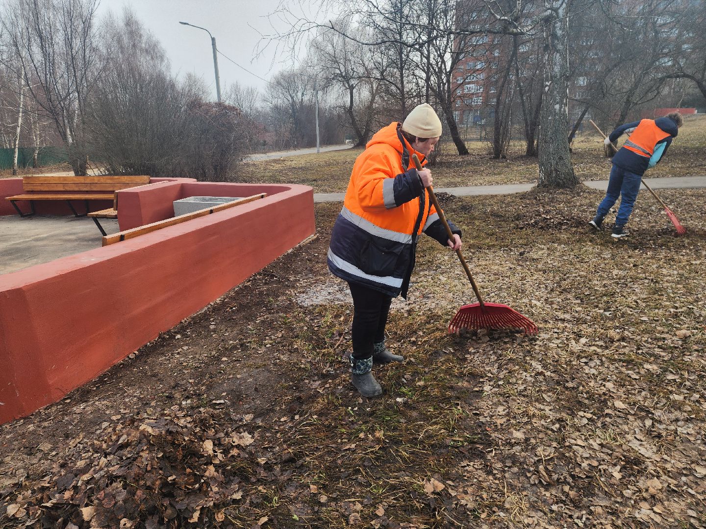 пущино, серпухов, уборка,