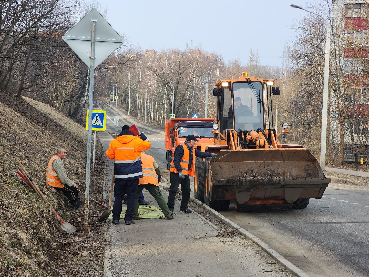 пущино, серпухов, уборка,