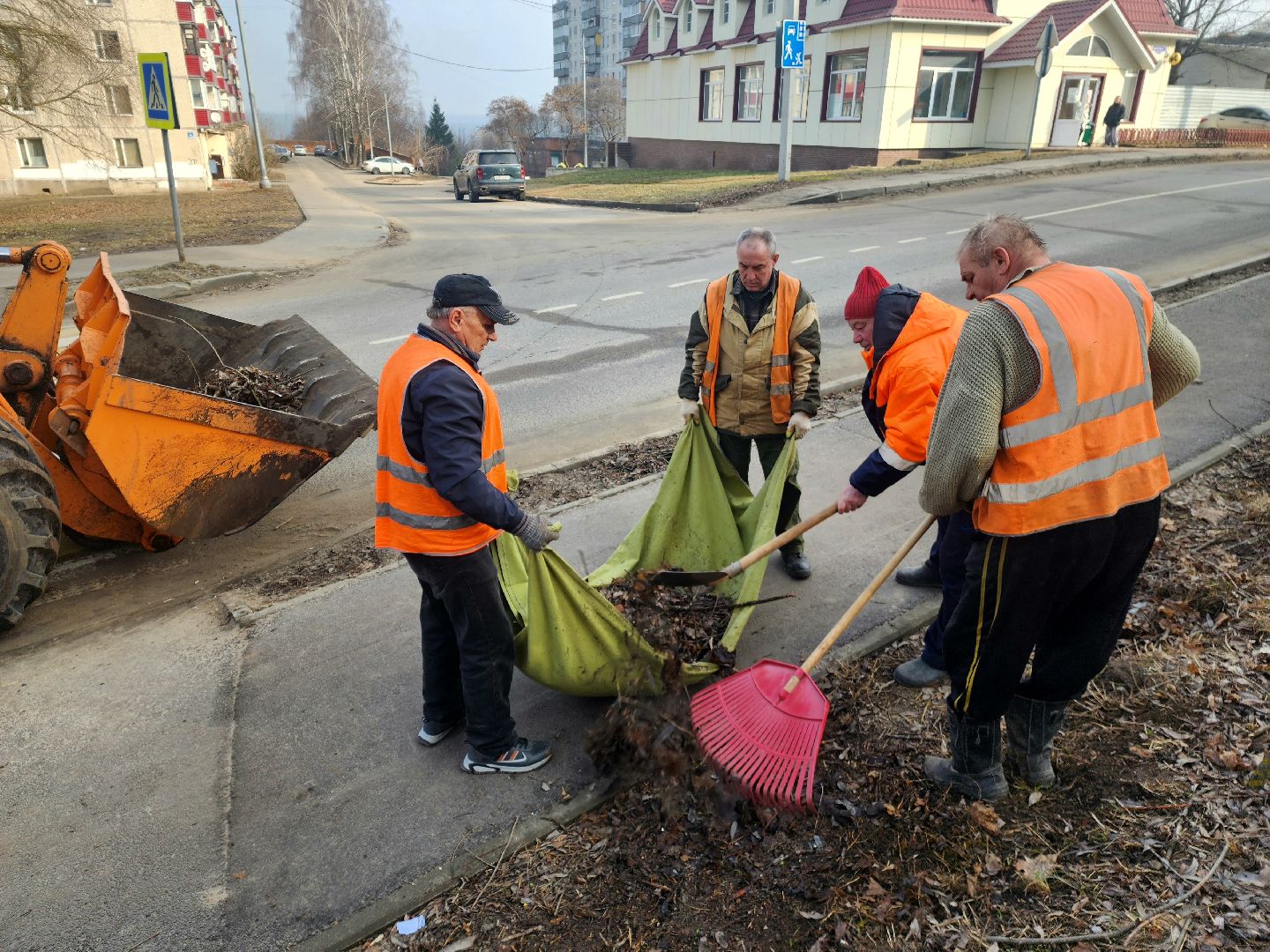 пущино, серпухов, уборка,