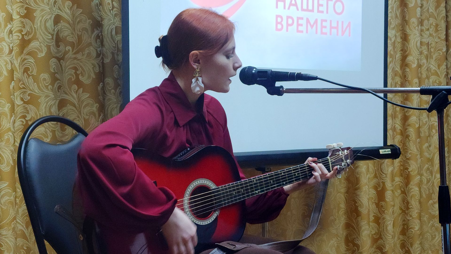 волоколамск, Центр реабилитации слепых, встреча с молодежью,