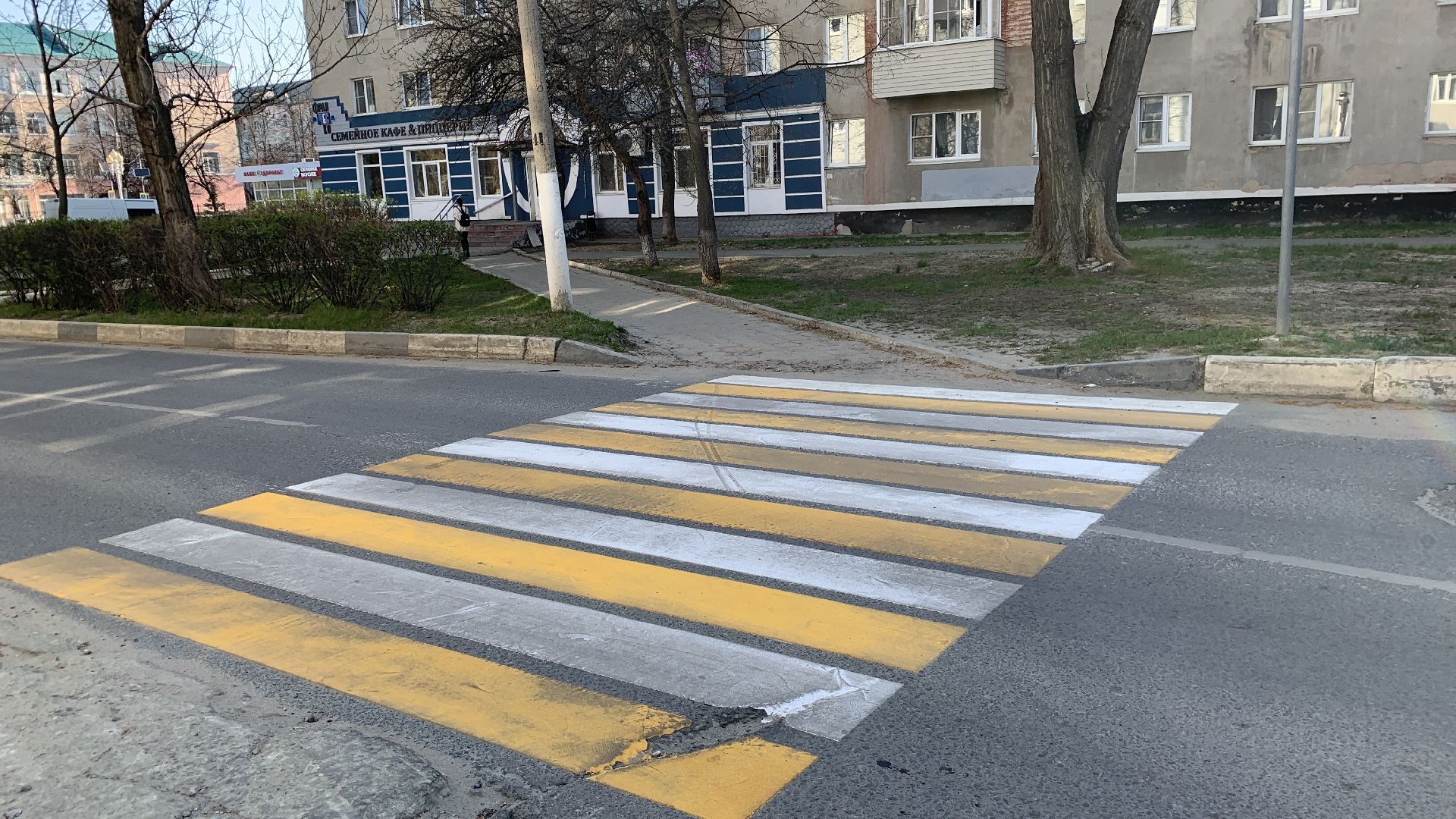 Ступино, дороги, пешеходный переход