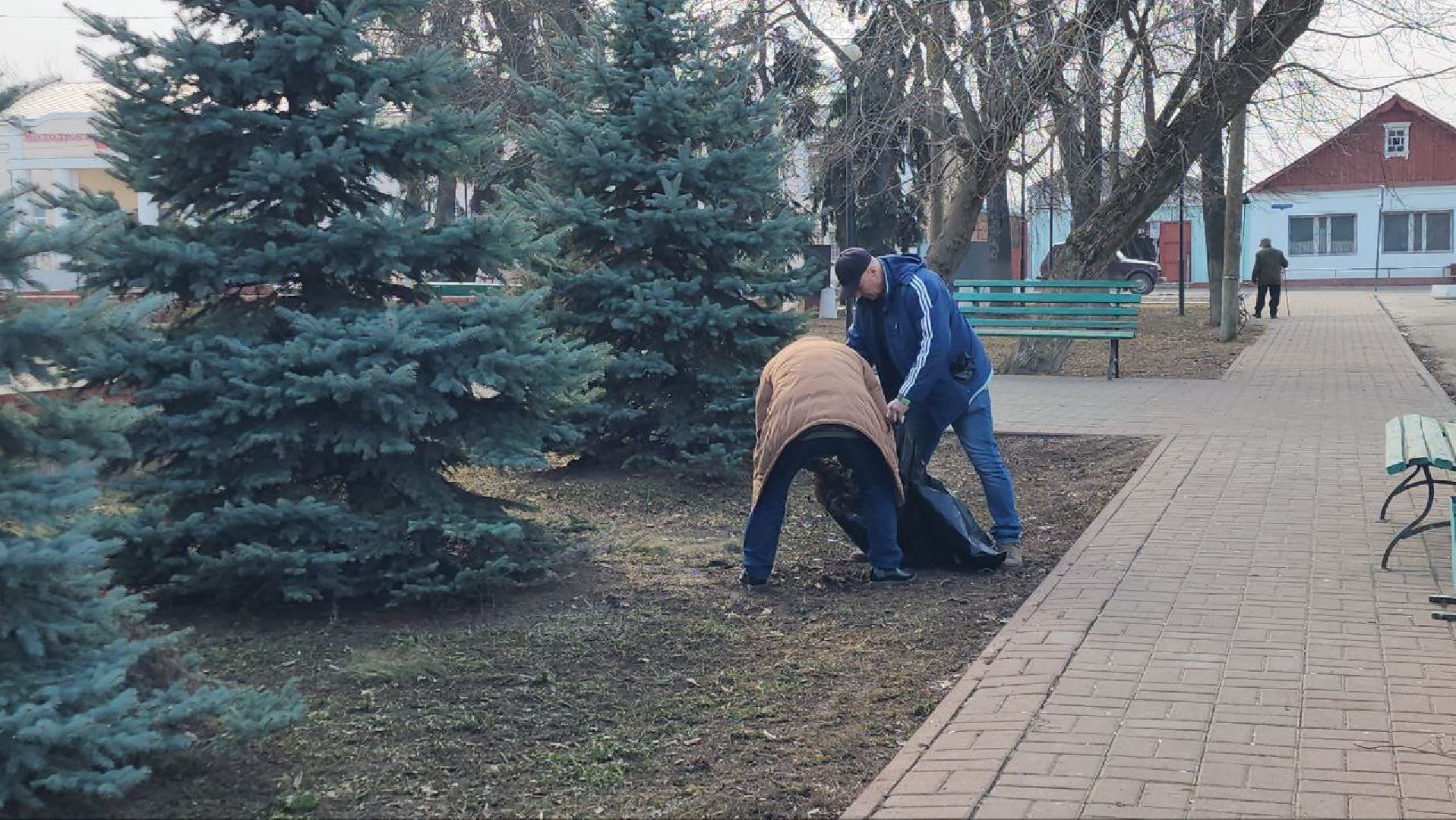 Луховицы, субботник,