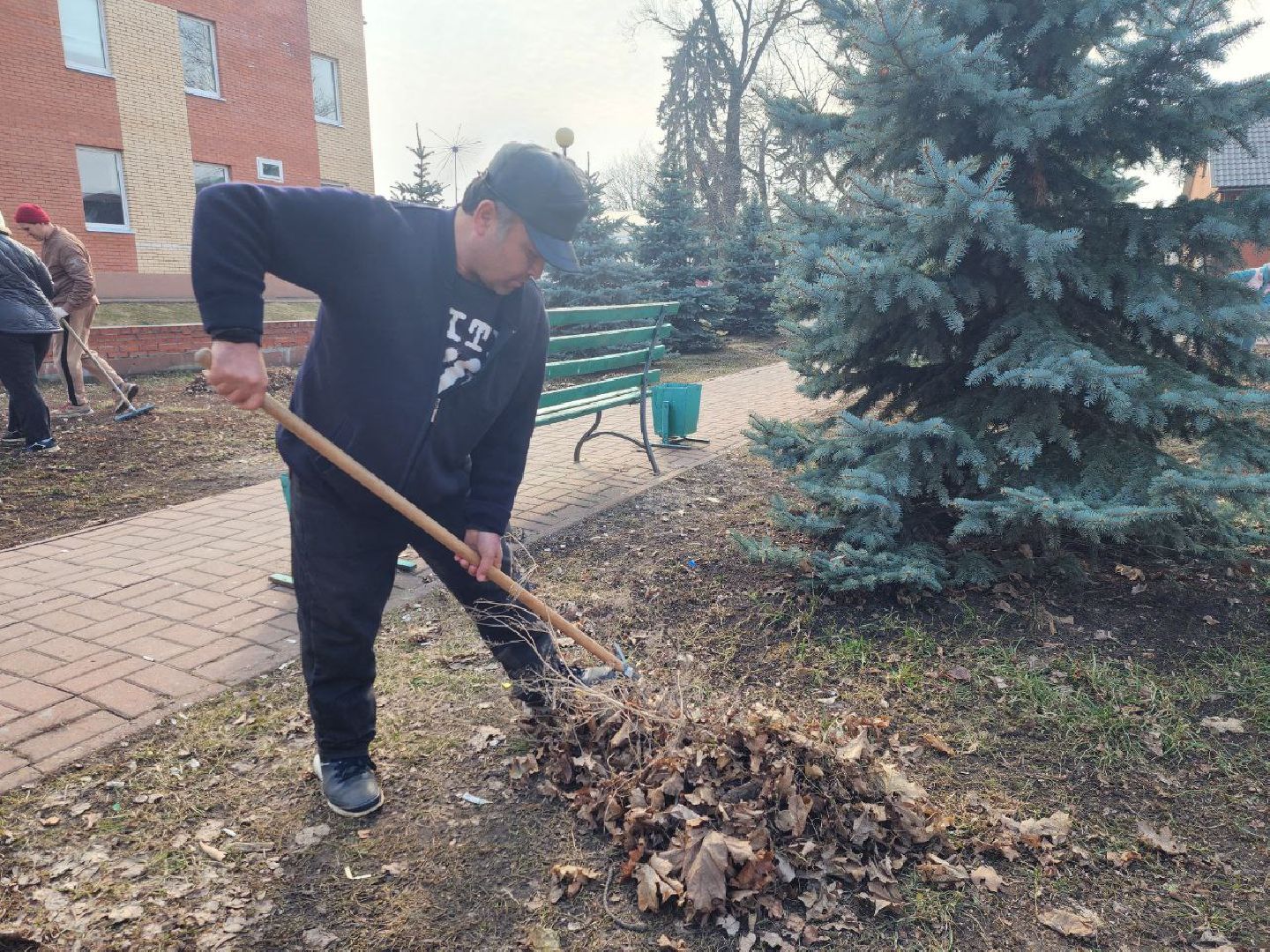 Луховицы, субботник,