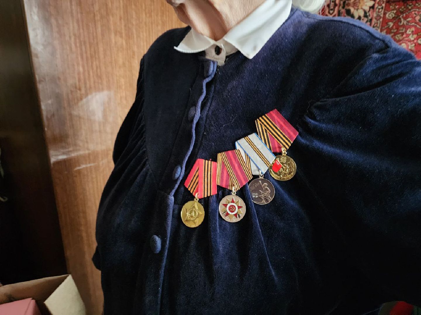 солнечногорск, ветеран, поздравление, медаль, праздник,