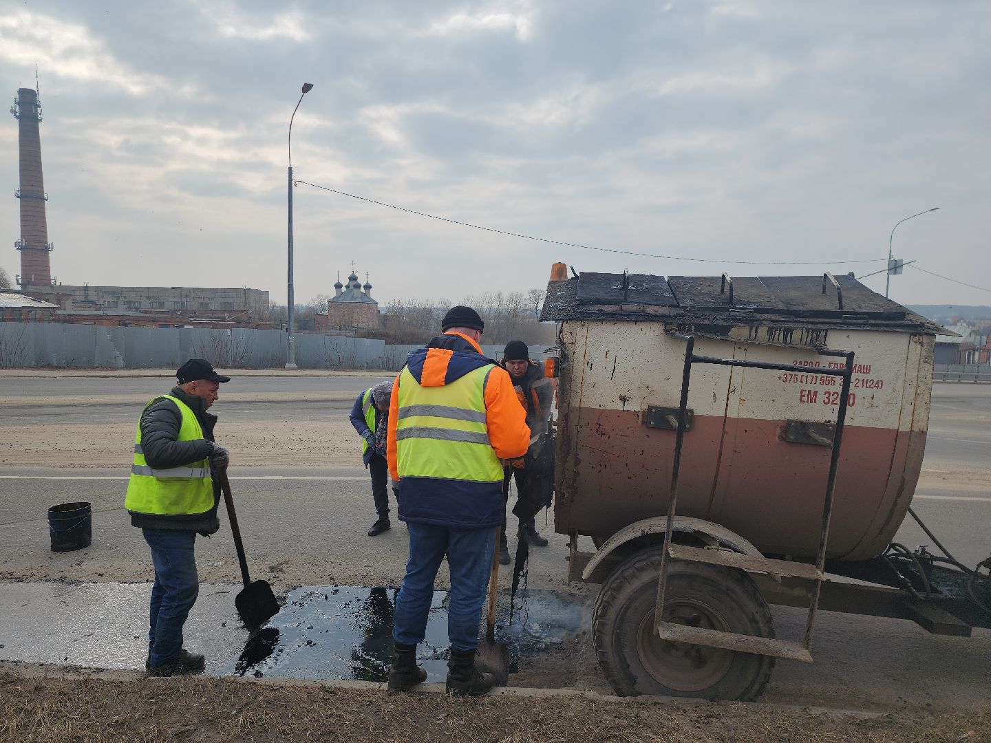 серпухов, подмосковье, ямочный ремонт,