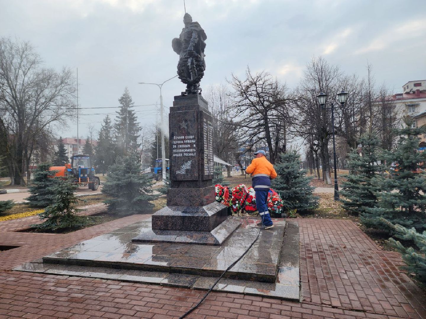 солнечногорск, уборка территорий, коммунальные службы, советская площадь, жители,