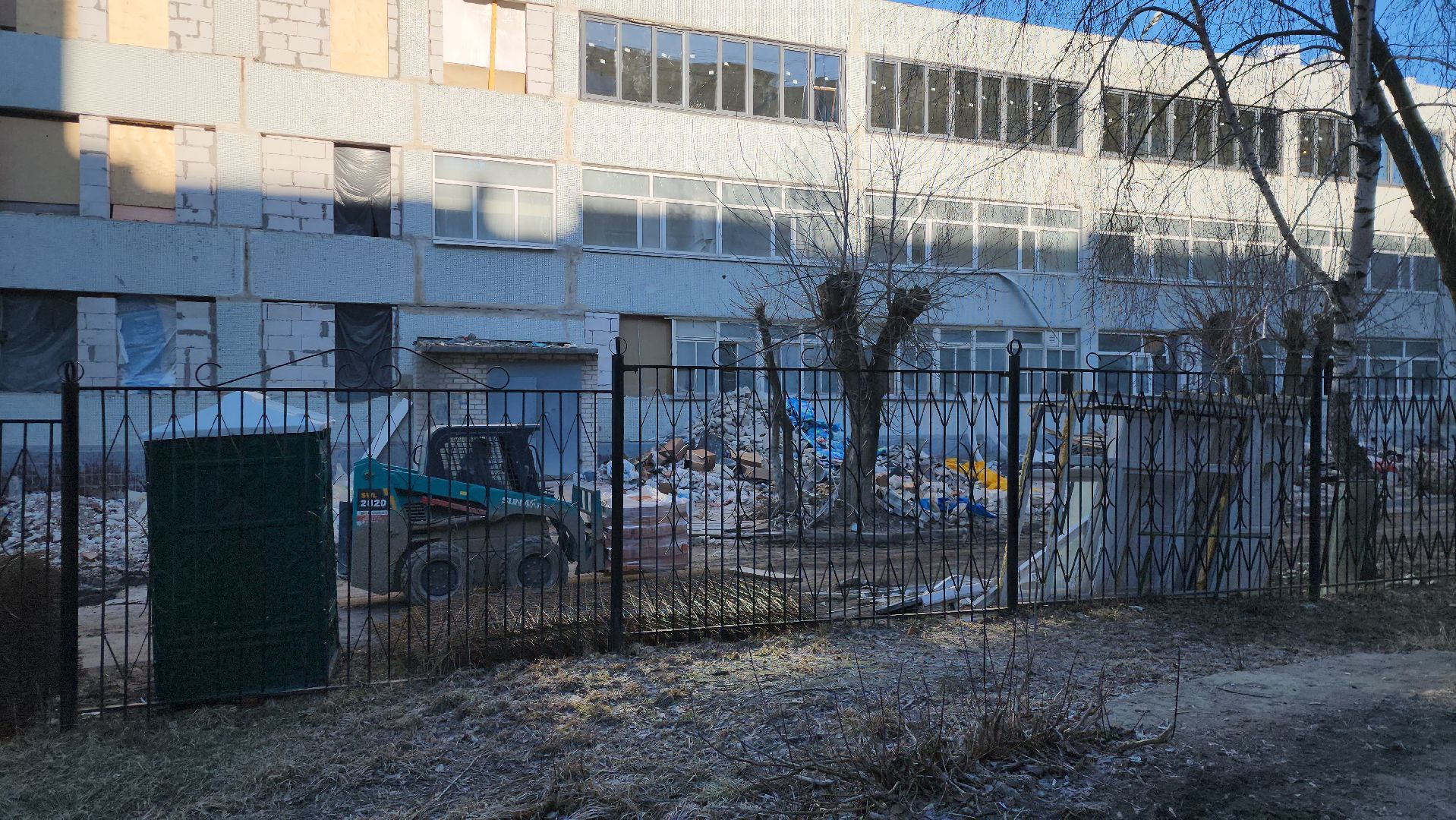 серпухов, капремонт школы, подмосковье, президентская программа,