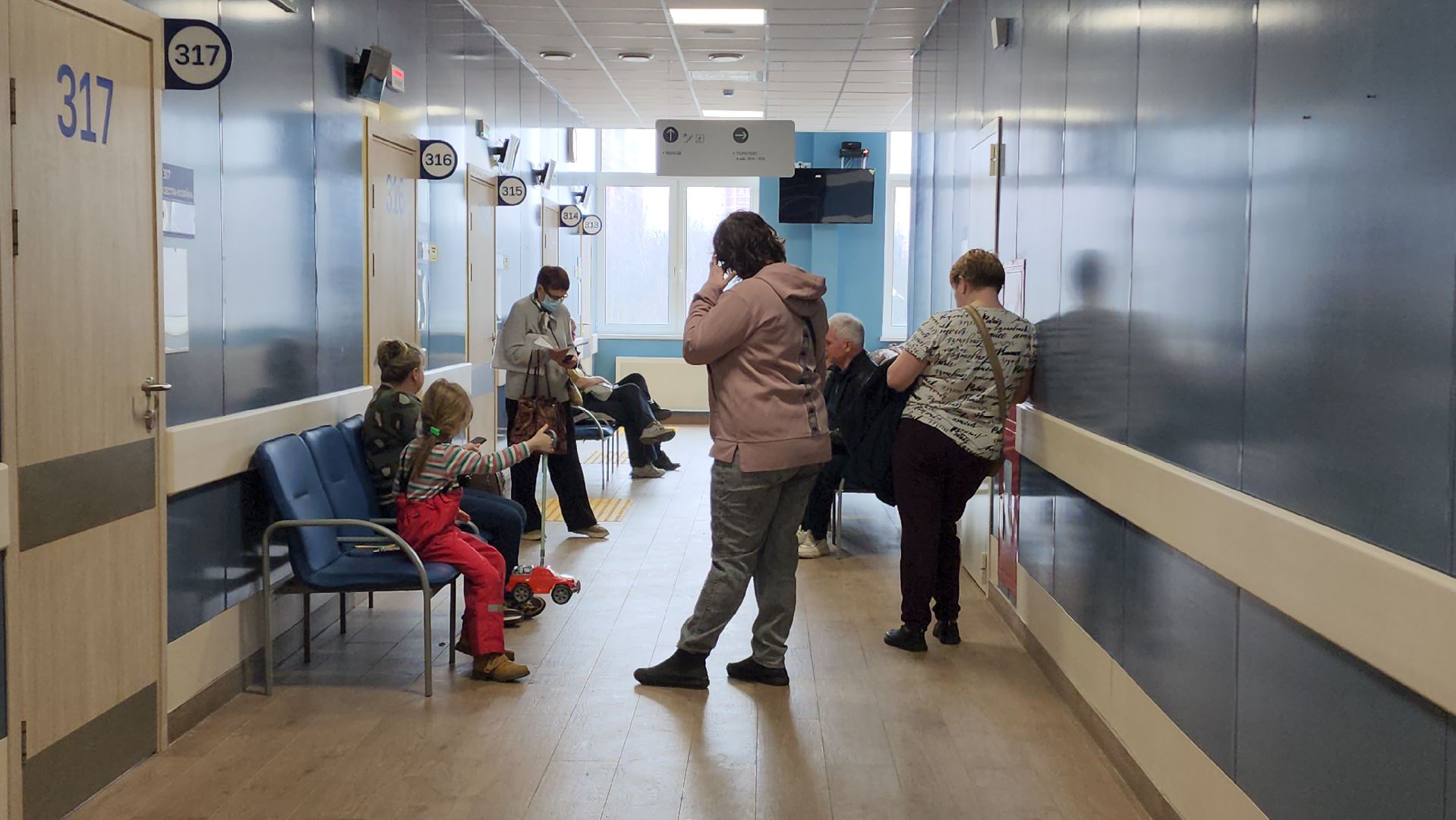 орви, ковид, вирус, Лобня, Поликлиника,