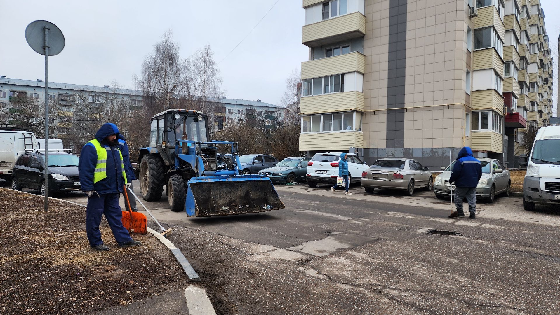 жкх, благоуйстройство, домодедово, подмосковье, субботник, весенняя уборка,