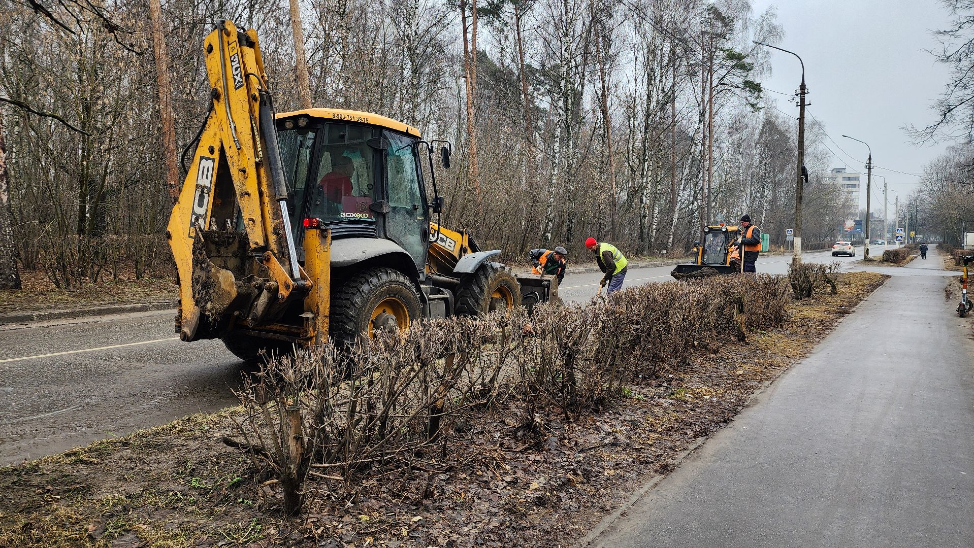 весенняя уборка, коммунальные службы, месячник благоустройства, Ногинск, Богородский городской округ,