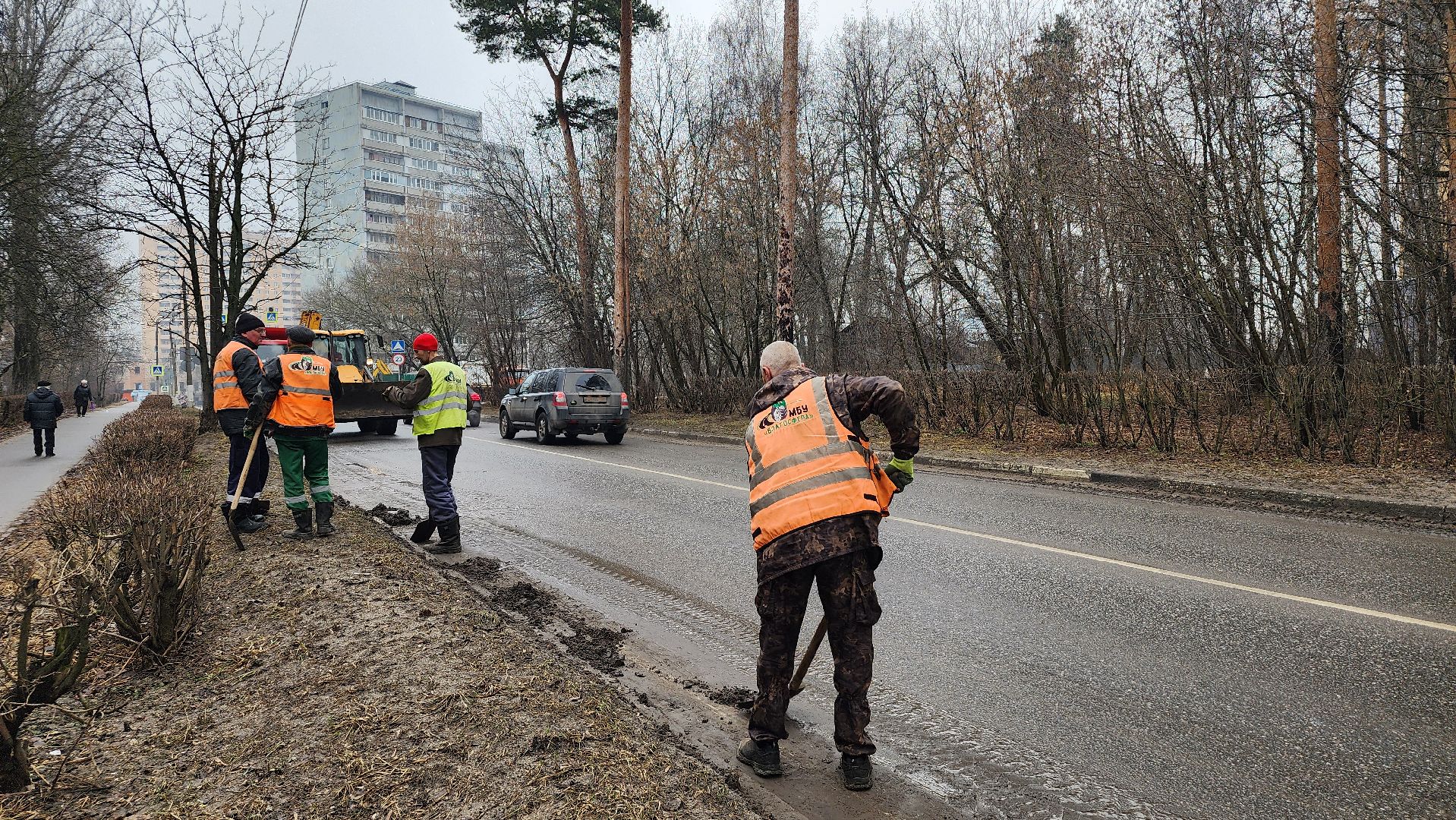 весенняя уборка, коммунальные службы, месячник благоустройства, Ногинск, Богородский городской округ,