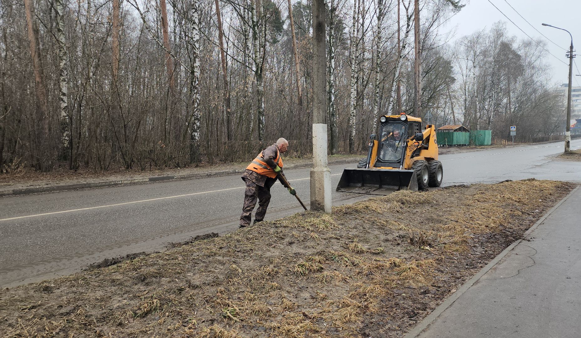 весенняя уборка, коммунальные службы, месячник благоустройства, Ногинск, Богородский городской округ,
