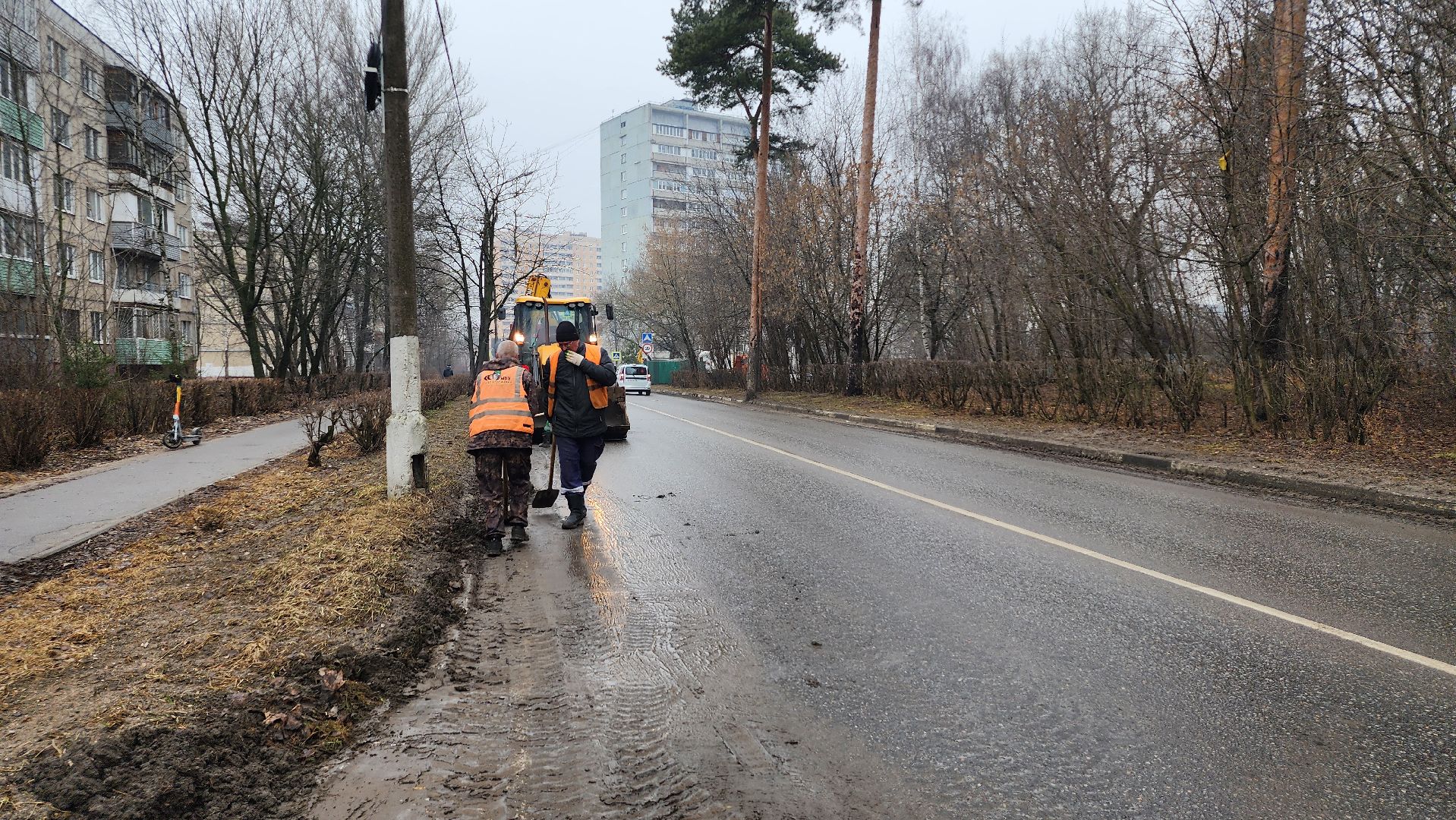 весенняя уборка, коммунальные службы, месячник благоустройства, Ногинск, Богородский городской округ,