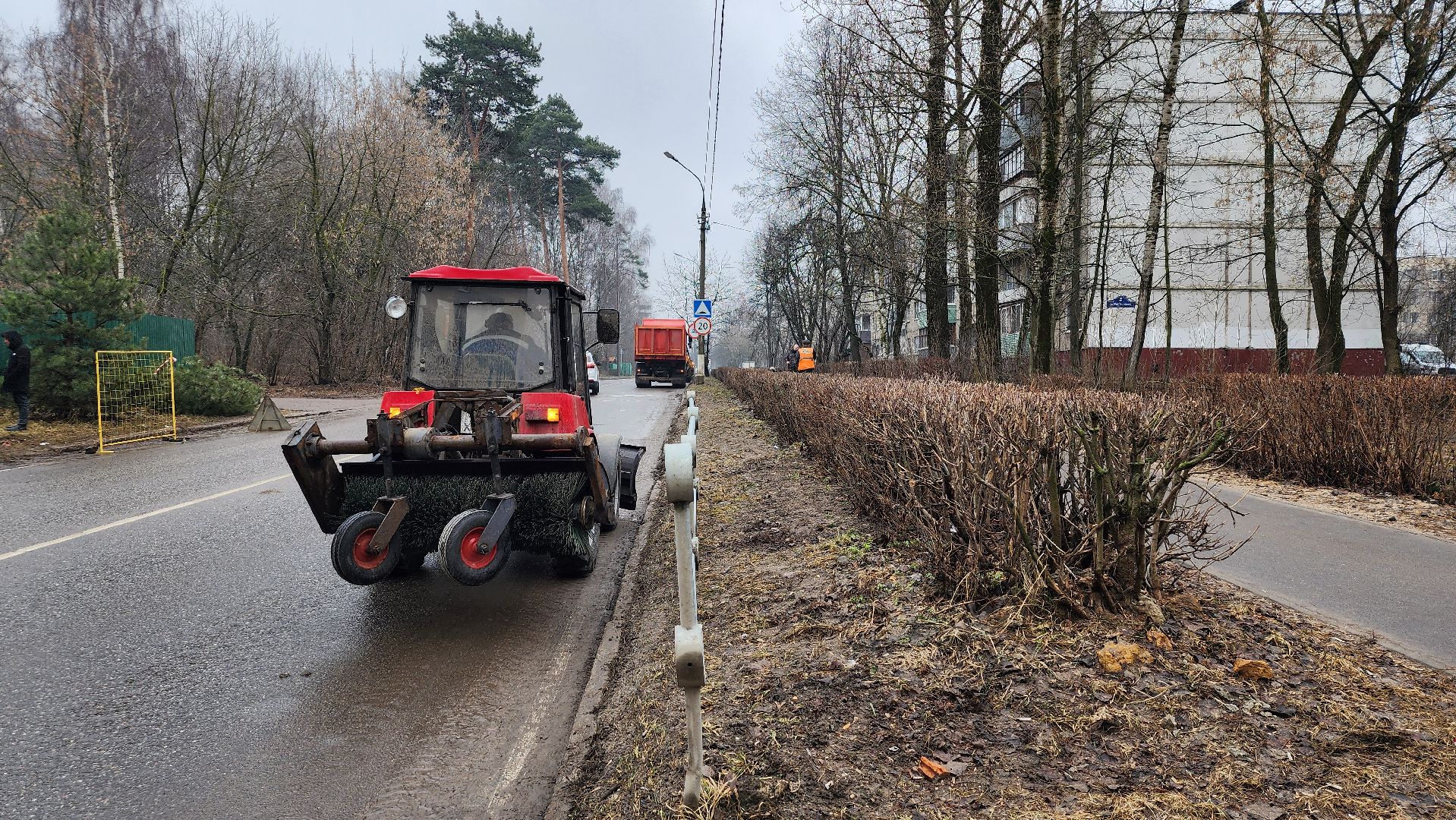 весенняя уборка, коммунальные службы, месячник благоустройства, Ногинск, Богородский городской округ,