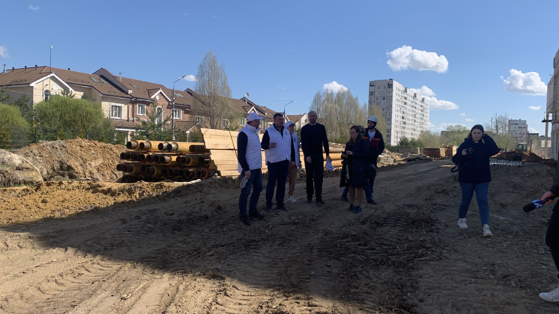 Ступино, субботник, глава, министр строительства, Локтев