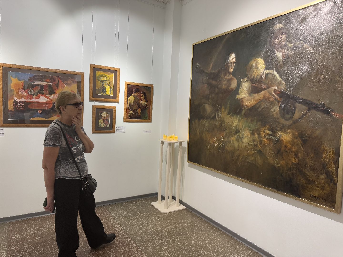 великая отечественная война, картинная галерея балашихи, балашиха, история, искусство,