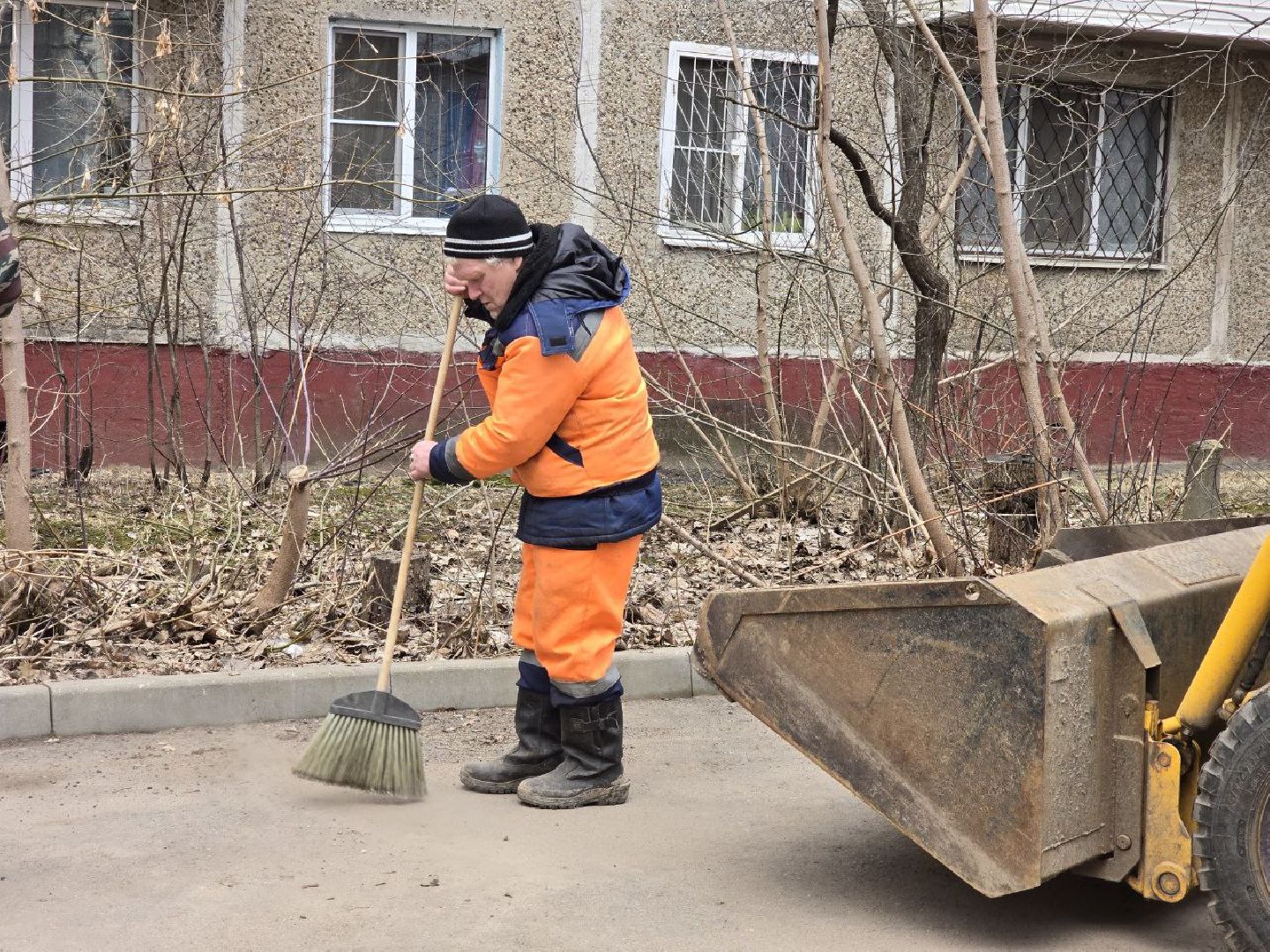 можайск, можайский муниципальный округ, подмосковье, жкх, уборка дворов, дворы, благоустройство,