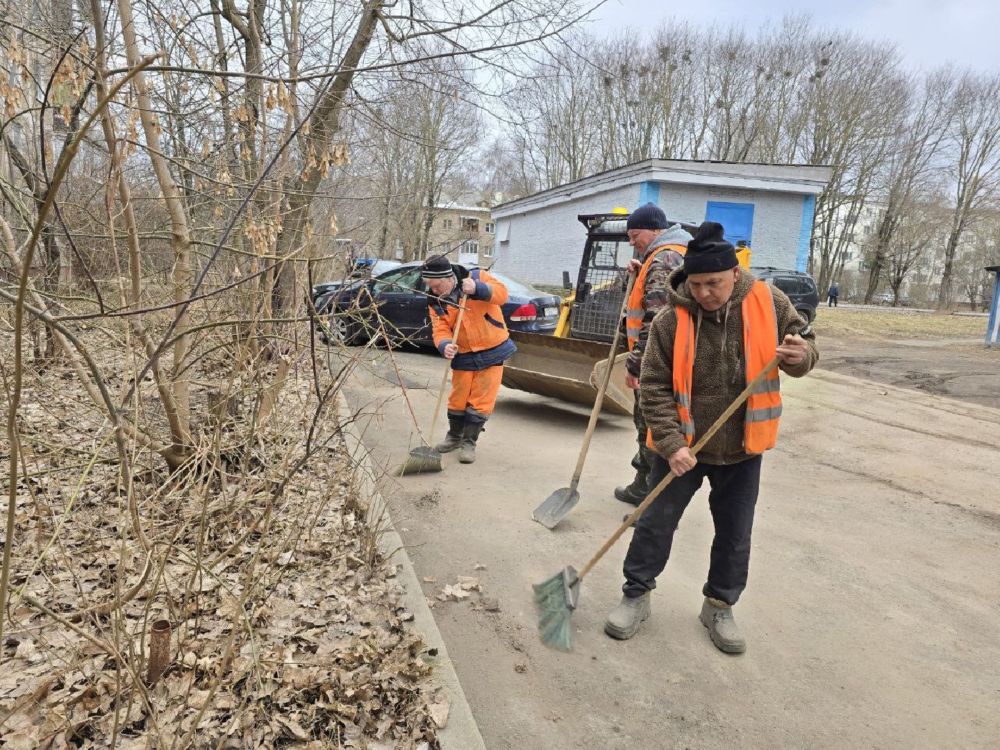 можайск, можайский муниципальный округ, подмосковье, жкх, уборка дворов, дворы, благоустройство,