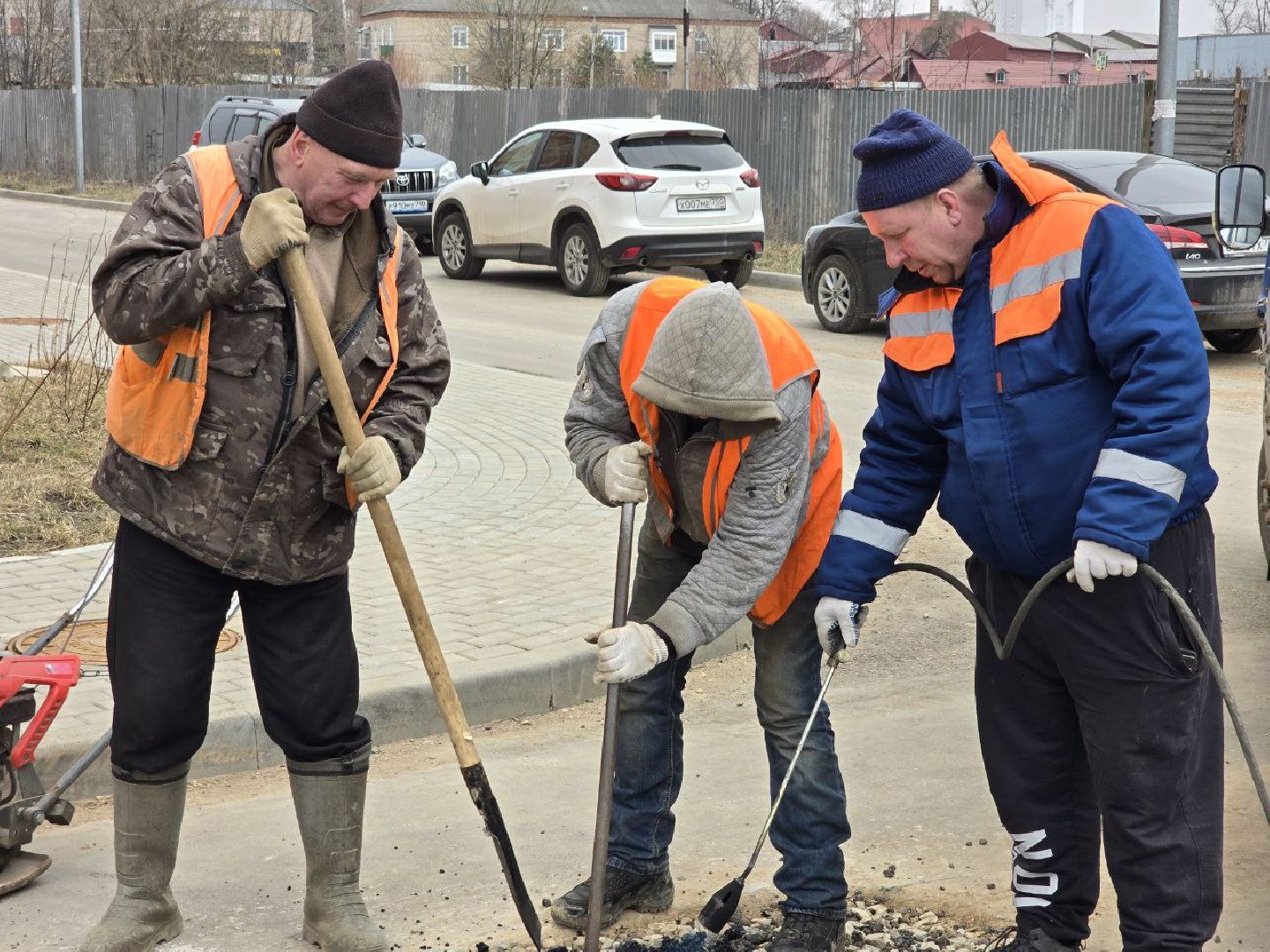 можайск, можайский муниципальный округ, подмосковье, дороги, ямочный ремонт, яма, ремонт дорог,