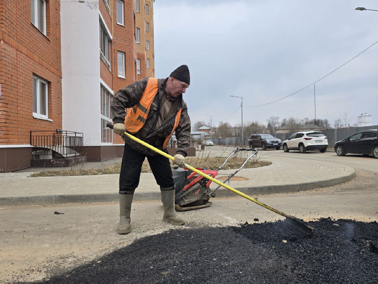 можайск, можайский муниципальный округ, подмосковье, дороги, ямочный ремонт, яма, ремонт дорог,