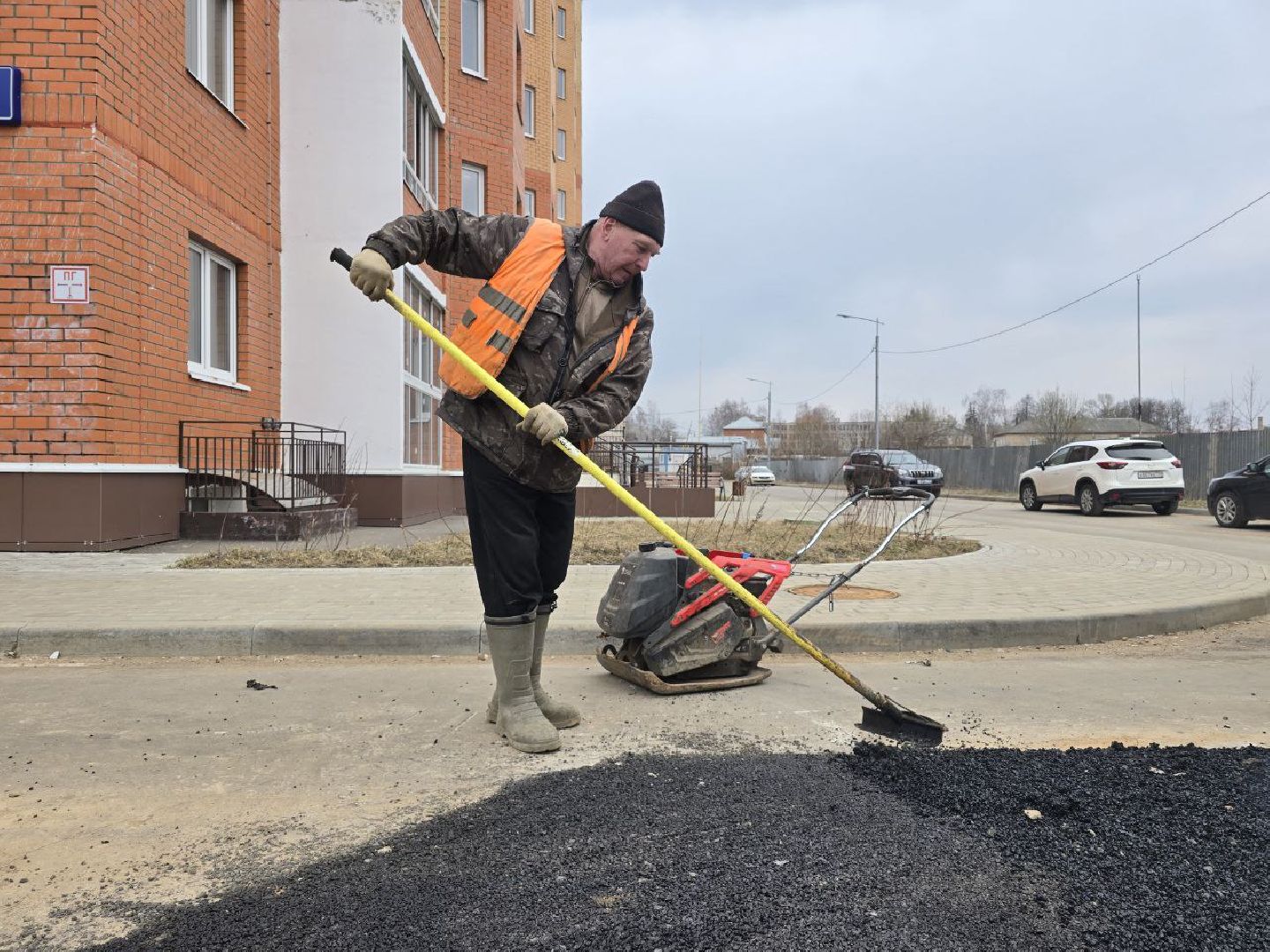 можайск, можайский муниципальный округ, подмосковье, дороги, ямочный ремонт, яма, ремонт дорог,