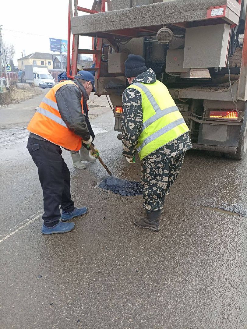 воскресенск, Благоустройство, ямочный ремонт,