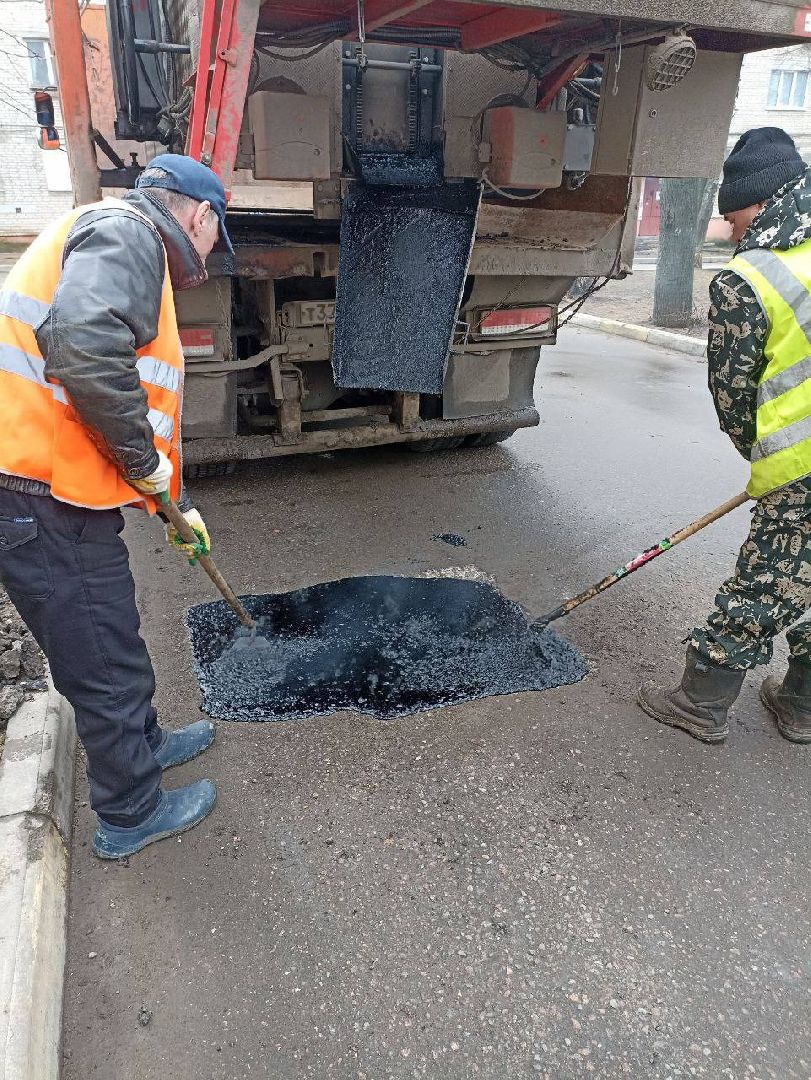воскресенск, Благоустройство, ямочный ремонт,