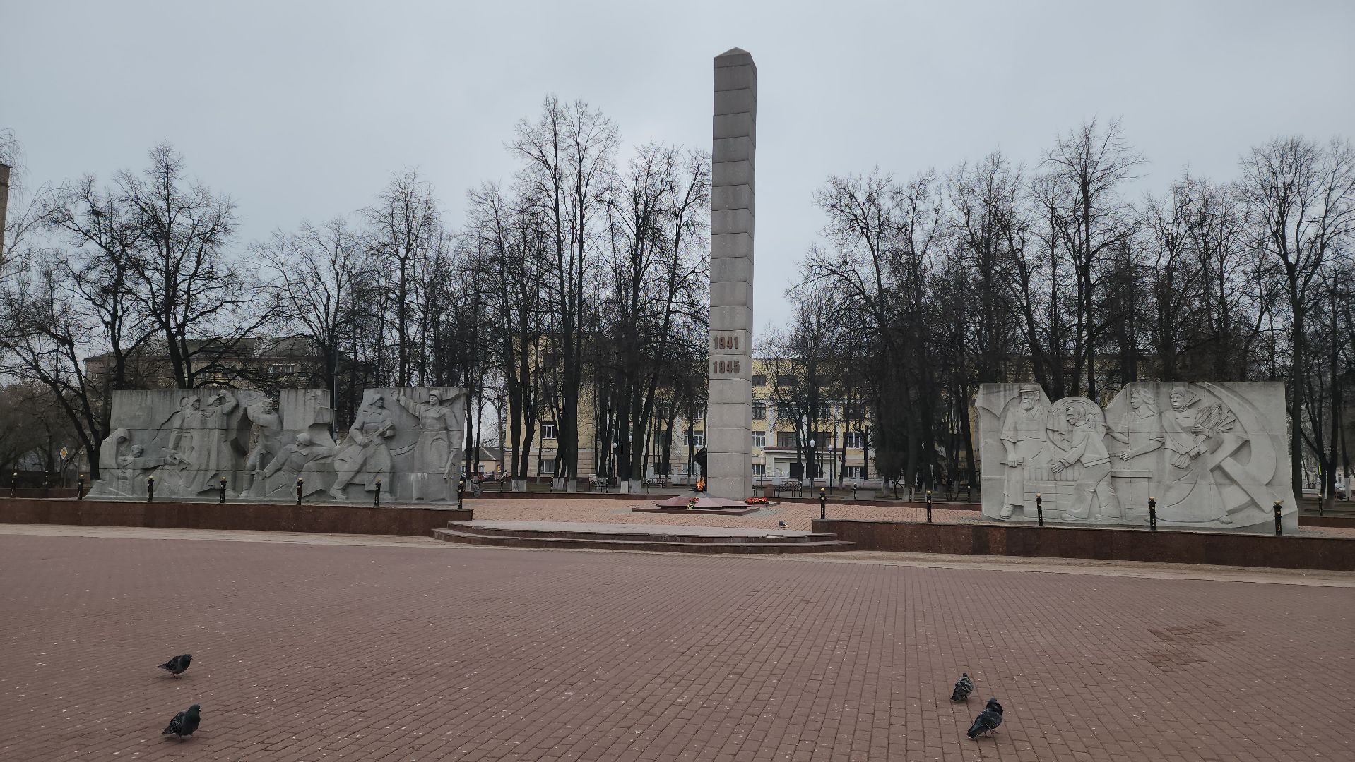 Подольск, 80 лет победе, мемориал, Площадь славы, музей подолье,