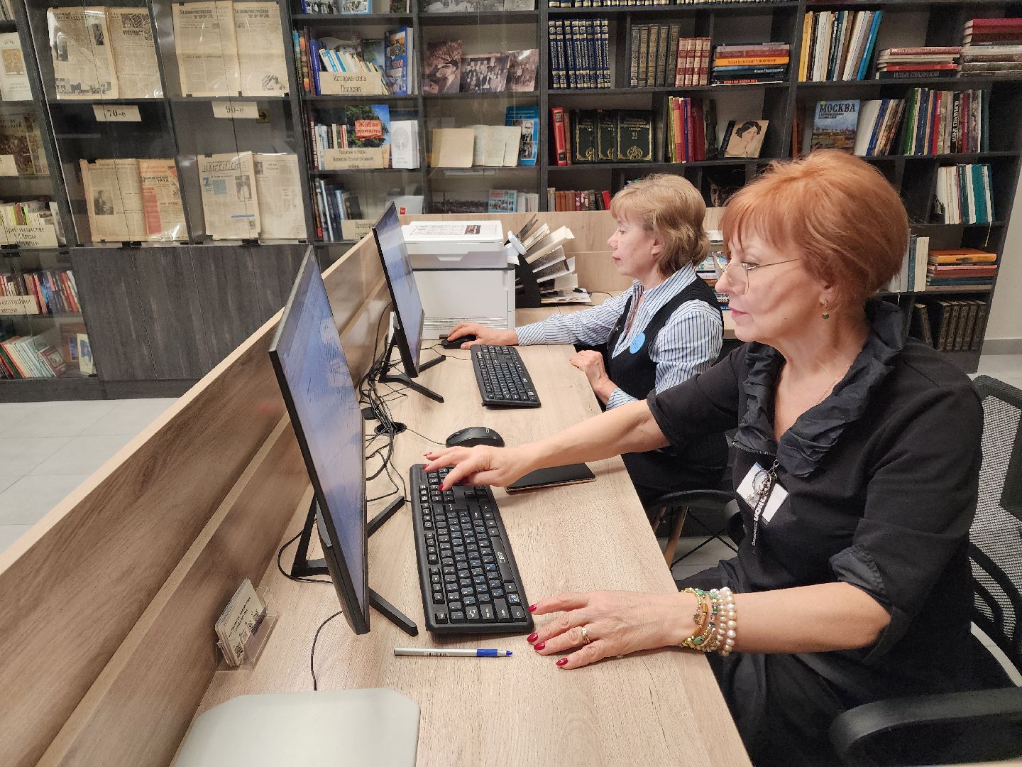 Чехов, улица Лопасненская, центральная библиотека, модельная библиотека, отдел Краеведческая среда, культурные коды, Алексей Прокин, архив газет, краеведение,