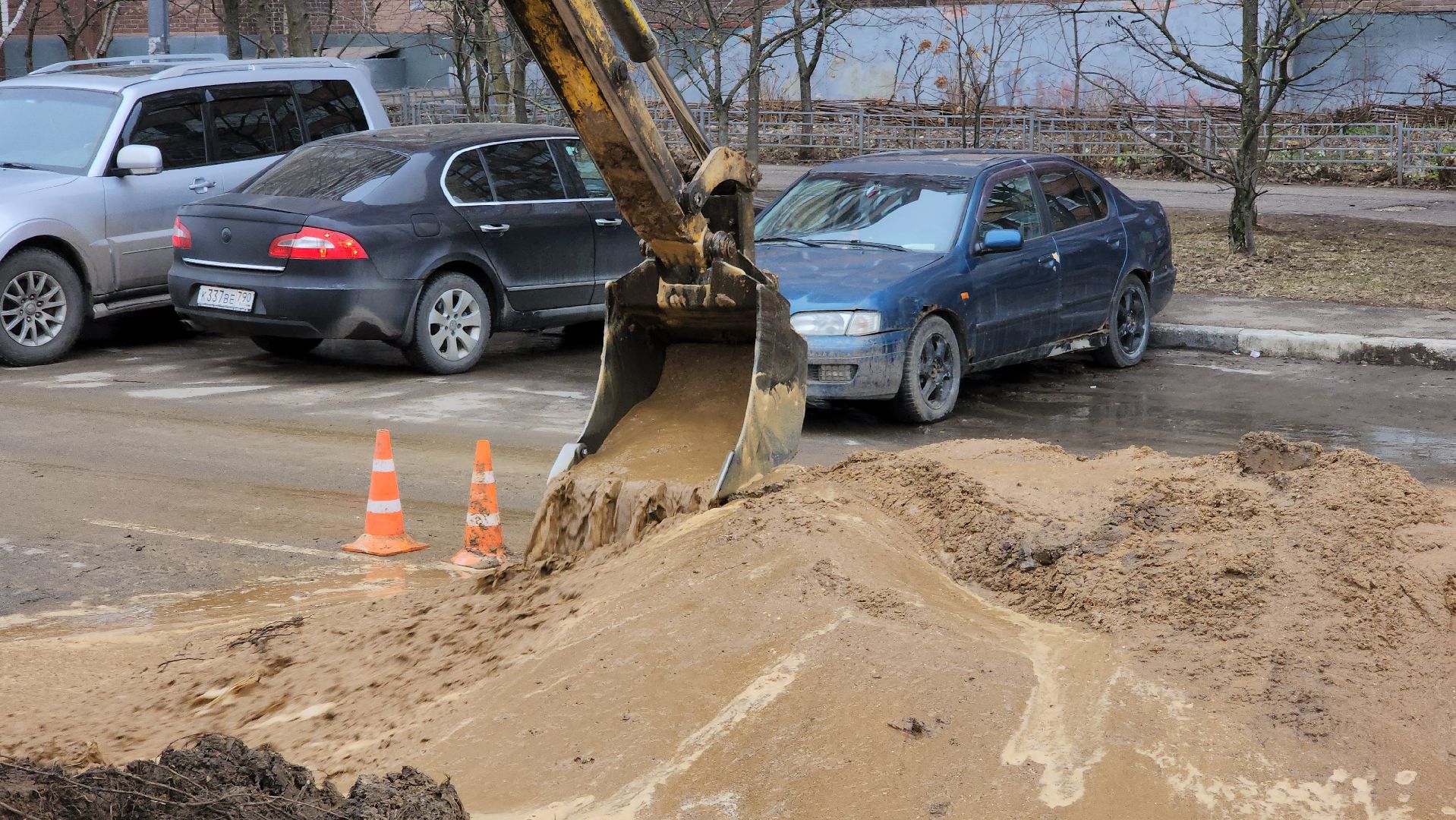 авария водопровод, красногорск, чп, водоканал,