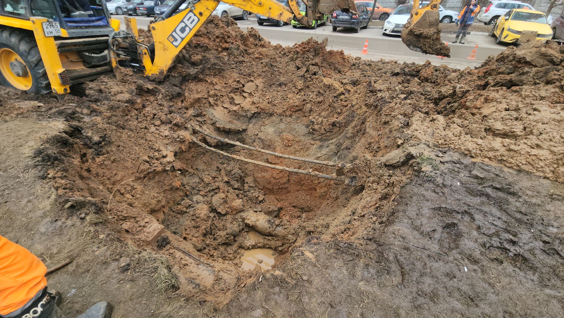 авария водопровод, красногорск, чп, водоканал,