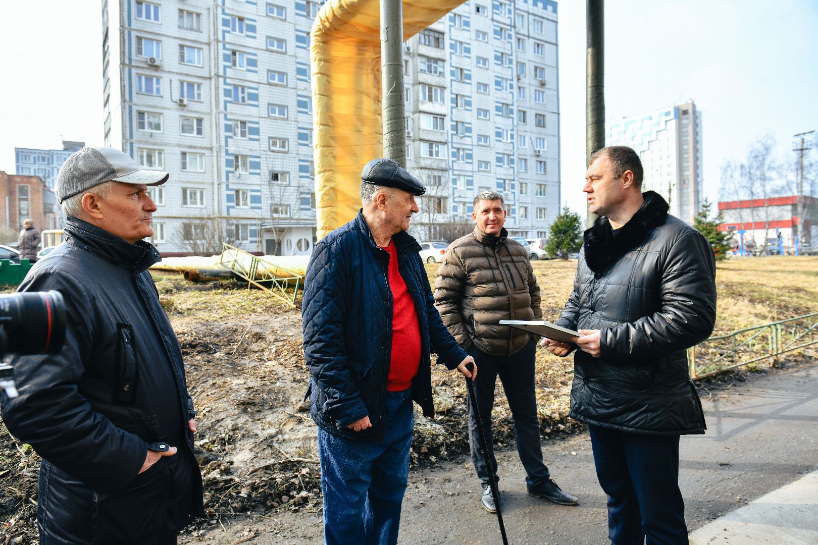 яма, трубы, ремонт,