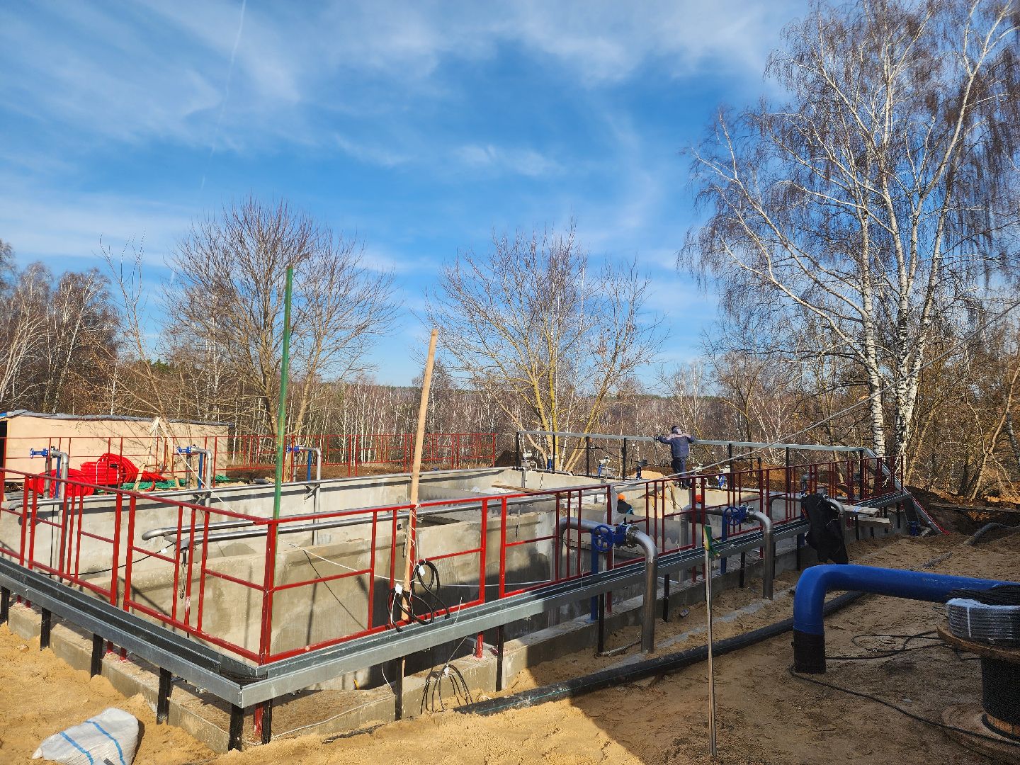 Зарайск, очистные сооружения, Капитальный ремонт очистных,