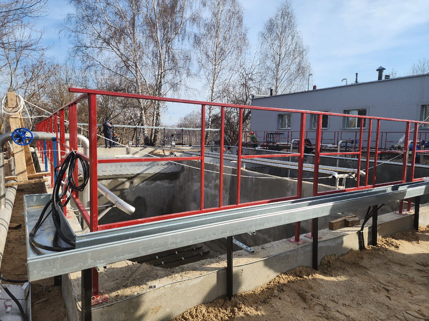 Зарайск, очистные сооружения, Капитальный ремонт очистных,