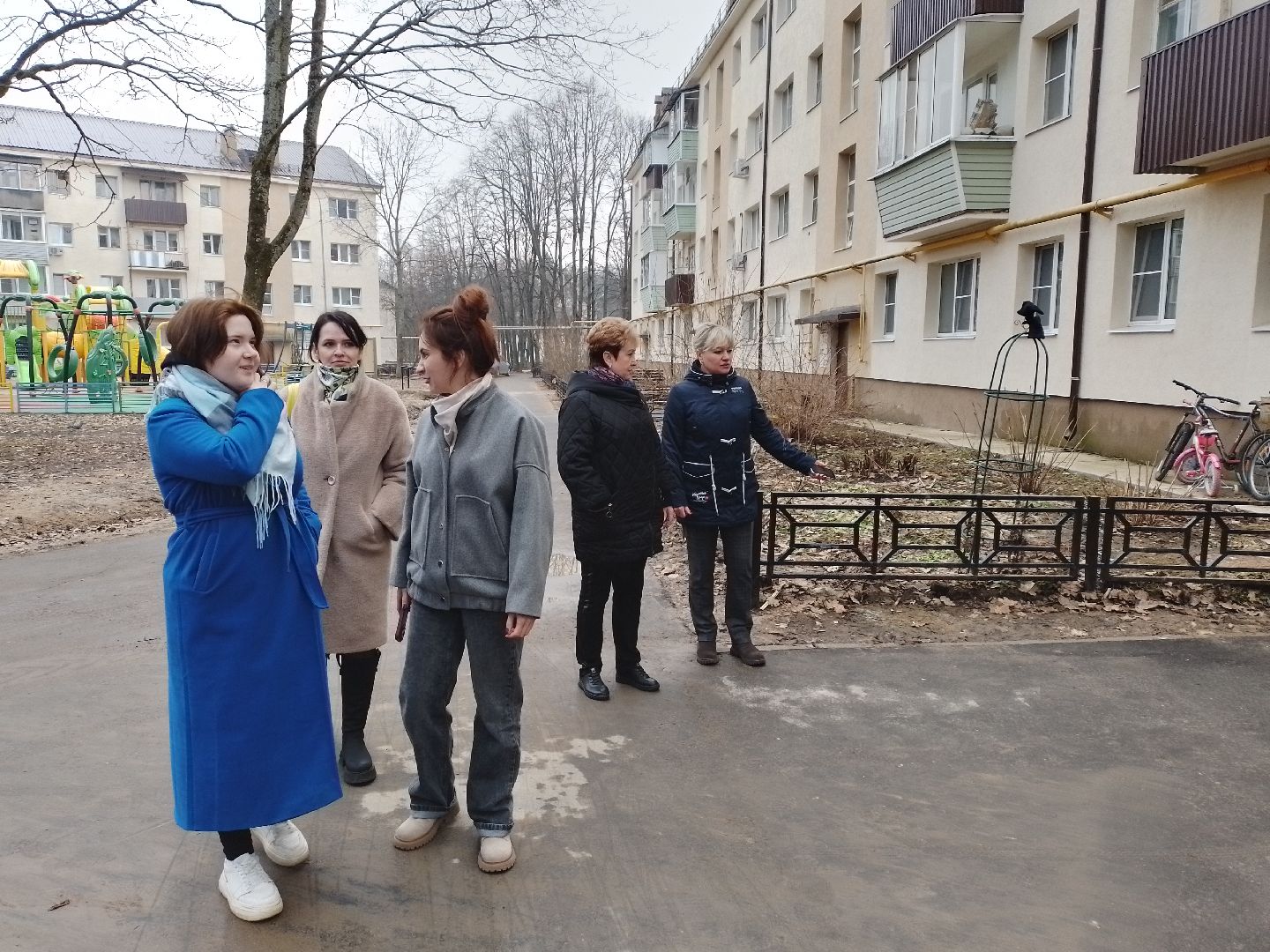 благоуйстройство, городской округ восход, обход территории, контроль выполнения работ,